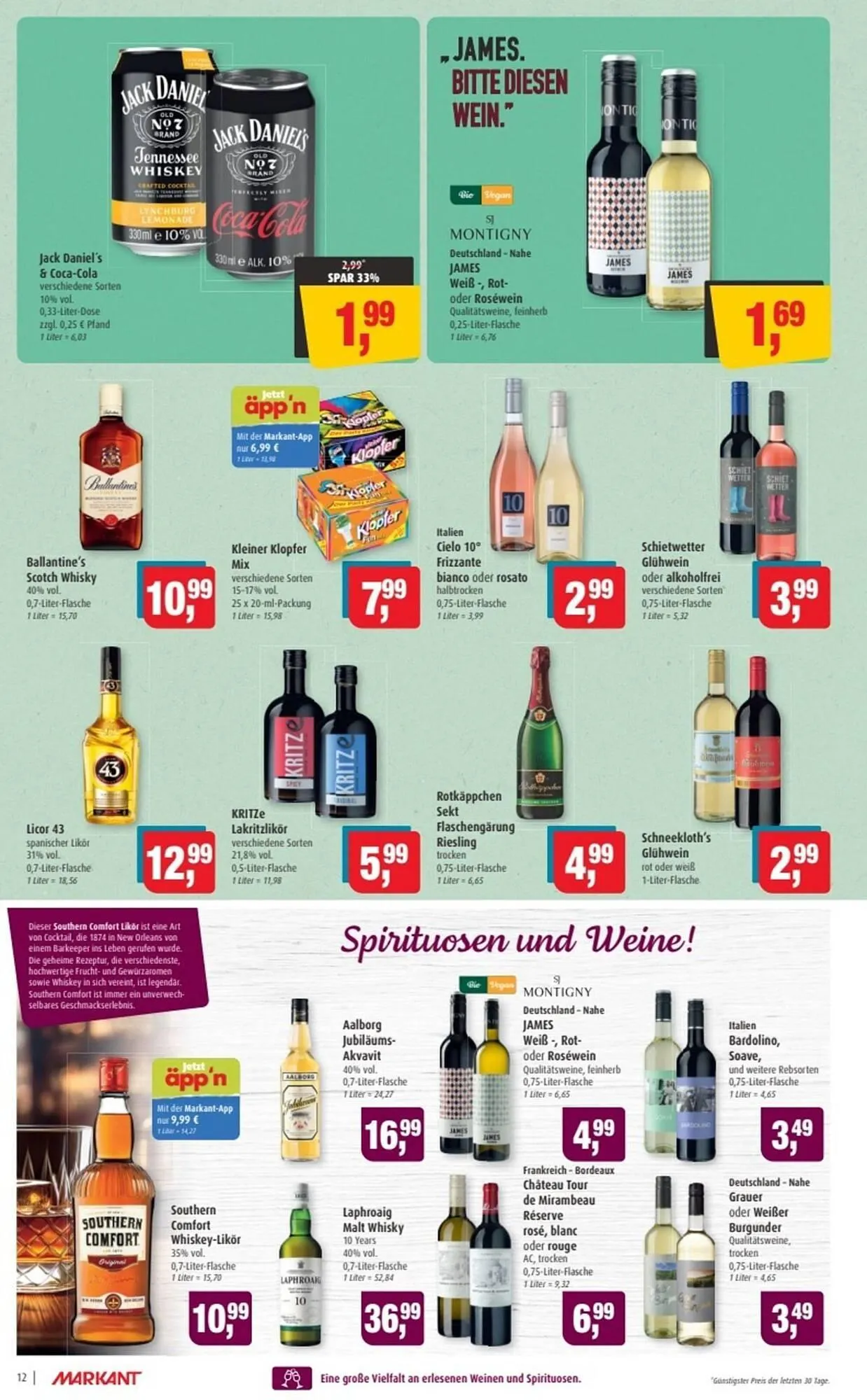 Markant Prospekt von 26. Oktober bis 9. November 2025 - Prospekt seite 12