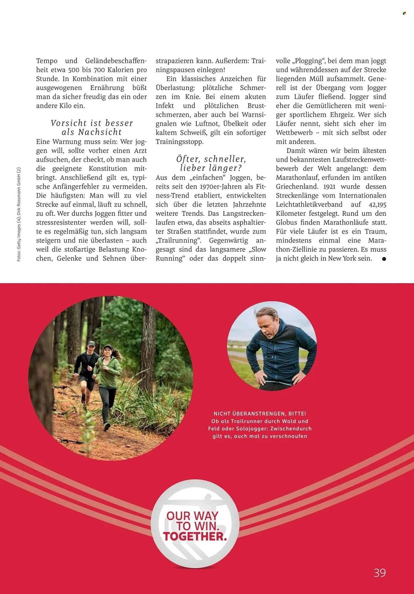 Rossmann Magazin von 1. April bis 30. April 2026 - Prospekt seite 39