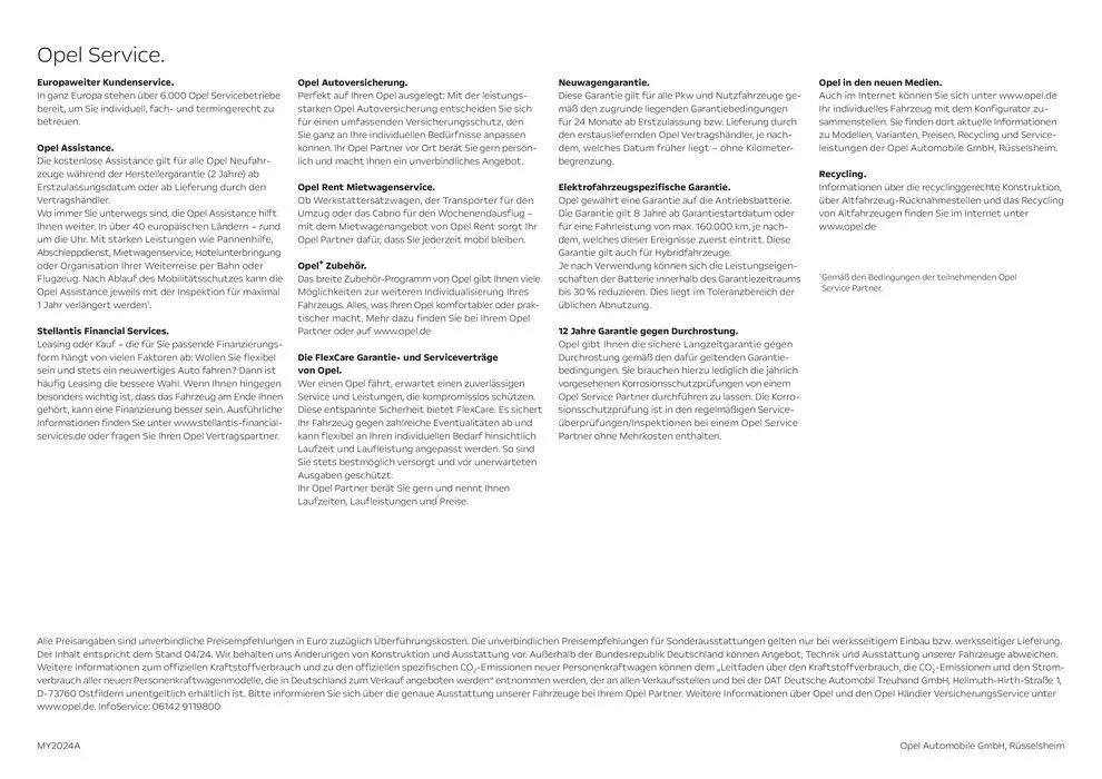 Opel Astra 5-Türer Plug-in-Hybrid von 6. April bis 6. April 2025 - Prospekt seite 27