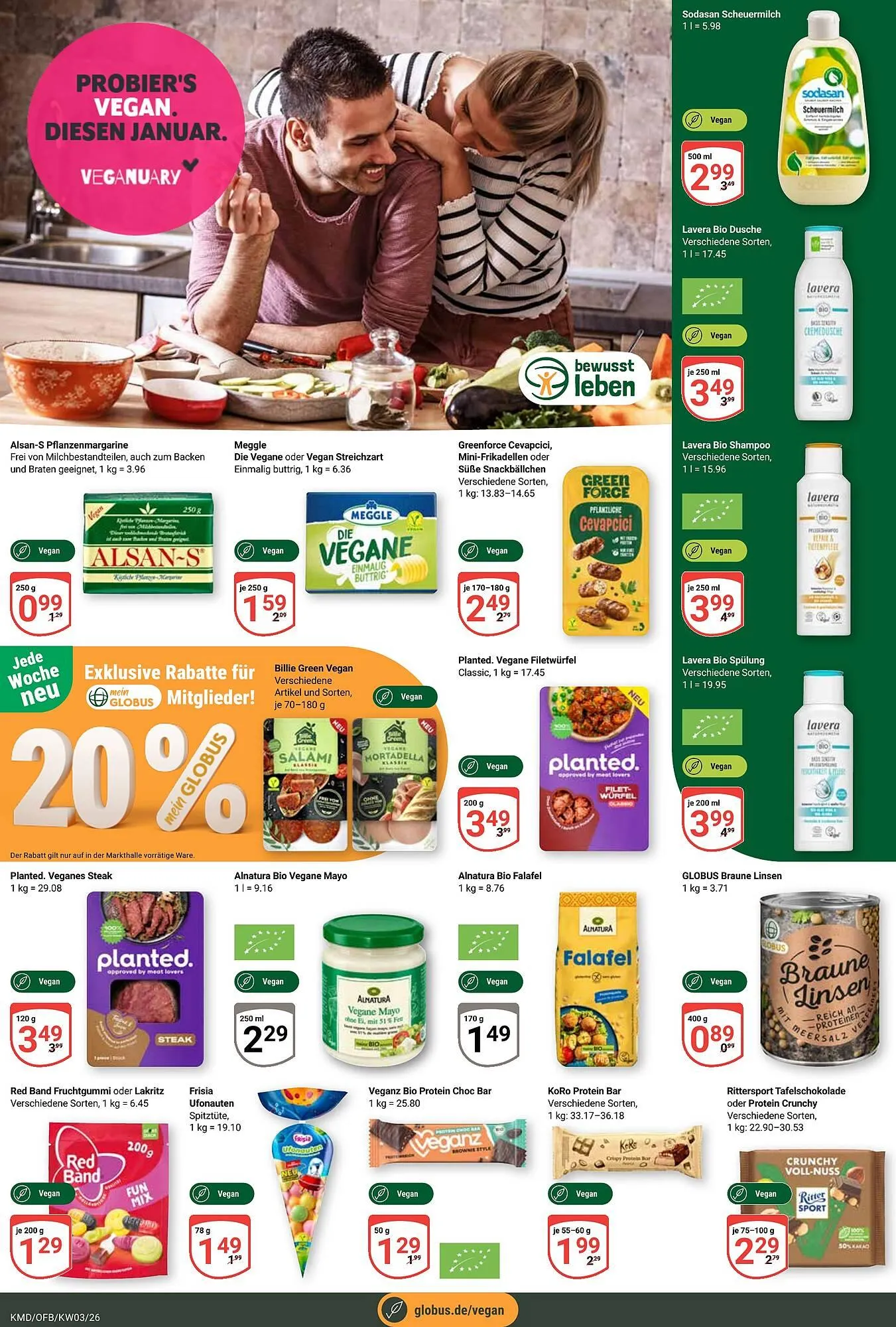 Globus Prospekt von 12. Januar bis 17. Januar 2026 - Prospekt seite 12