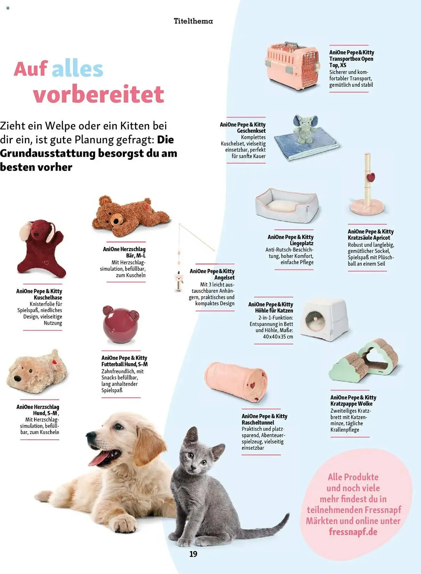 Fressnapf Prospekt von 1. Mai bis 30. Juni 2025 - Prospekt seite 19