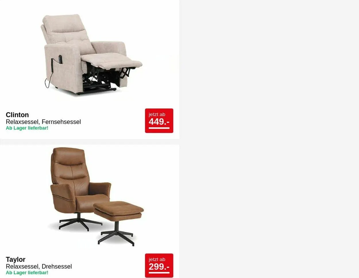 Seats and Sofas Aktueller Prospekt von 26. Mai bis 4. Juni 2025 - Prospekt seite 12