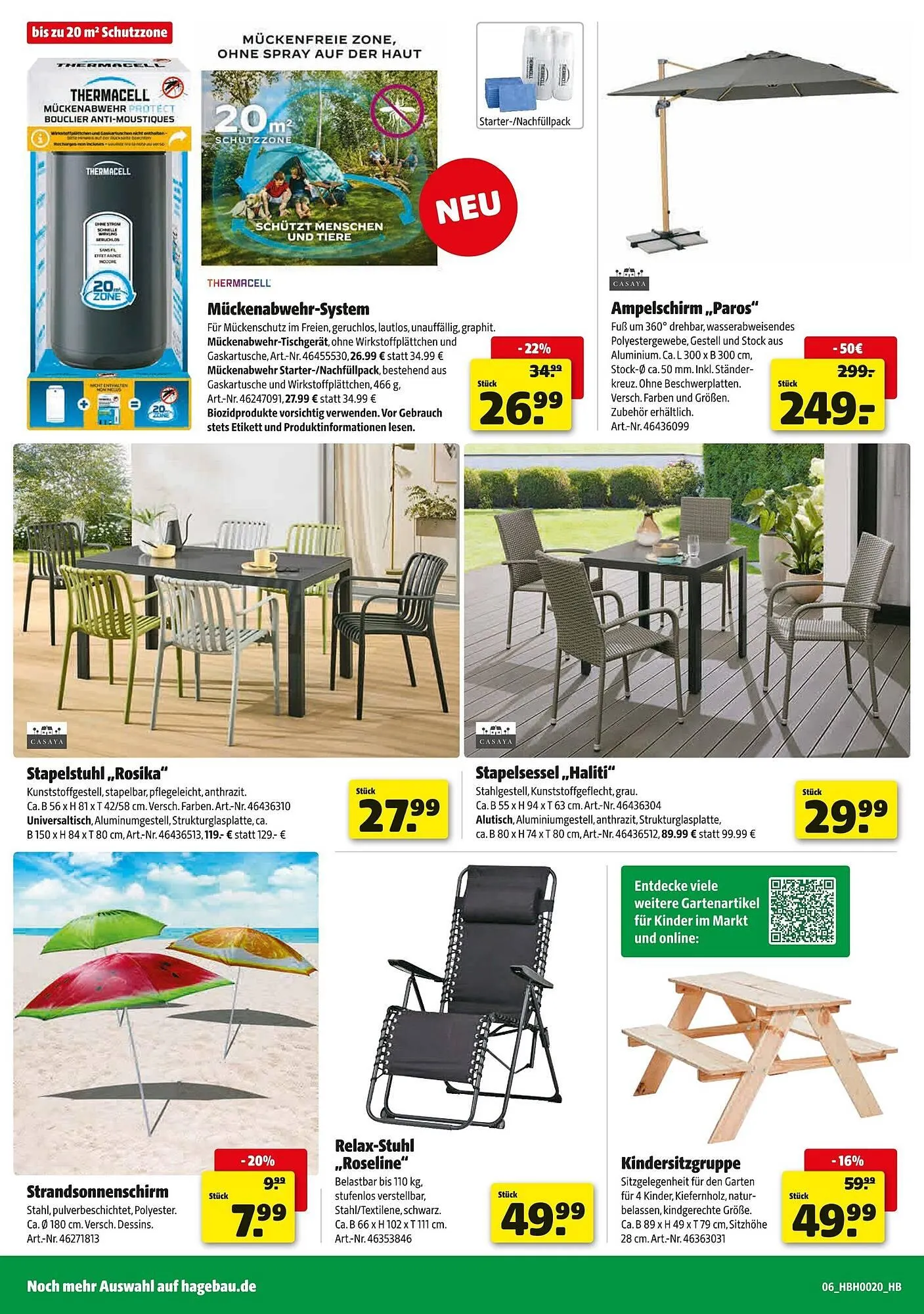 Hagebau Prospekt von 10. Mai bis 17. Mai 2025 - Prospekt seite 6