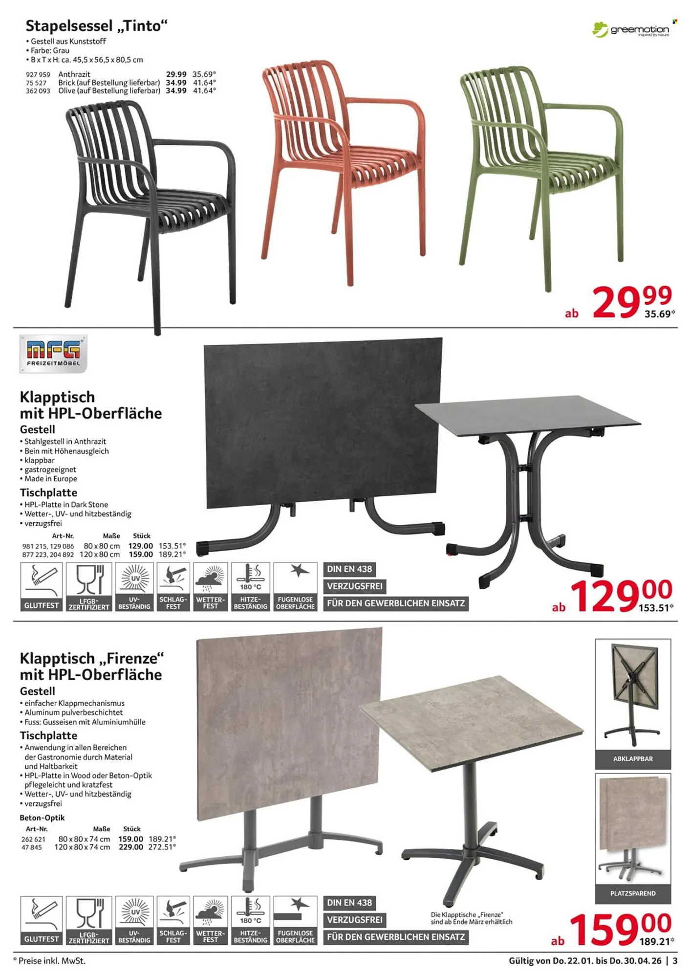 Selgros Prospekt von 22. Januar bis 30. April 2026 - Prospekt seite 3