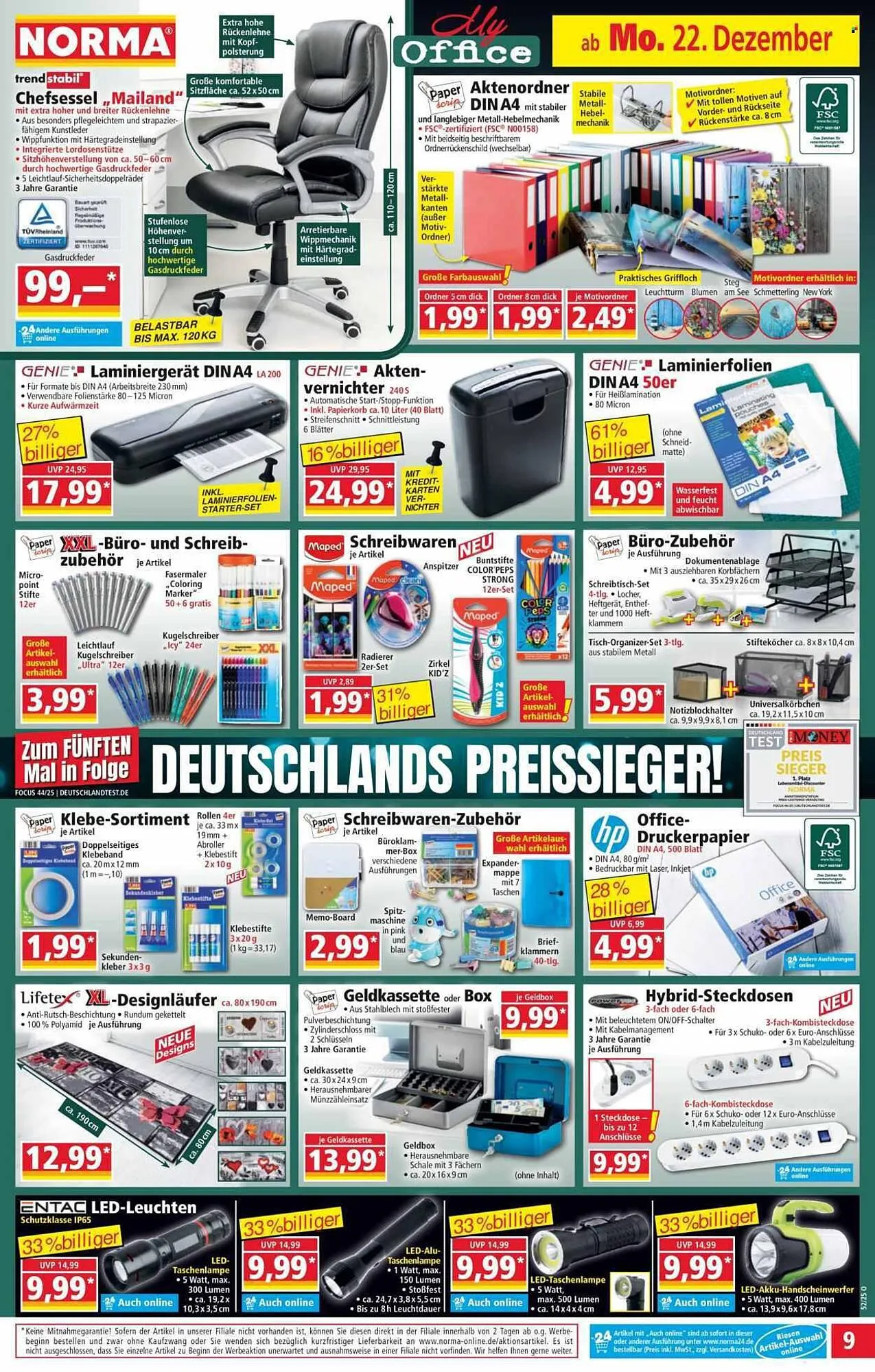 Norma Prospekt von 22. Dezember bis 28. Dezember 2025 - Prospekt seite 9