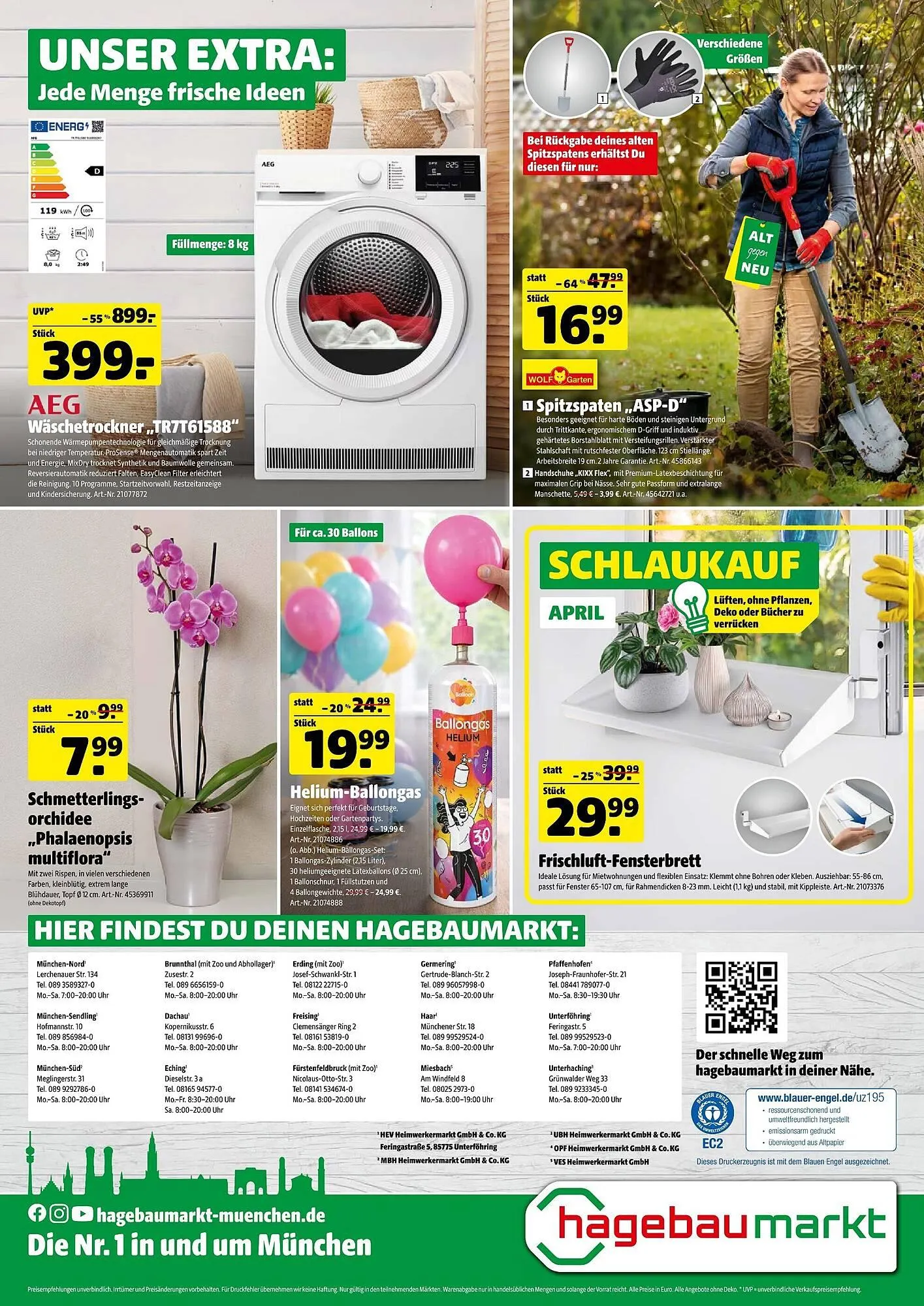 Hagebau Prospekt von 18. April bis 25. April 2026 - Prospekt seite 12