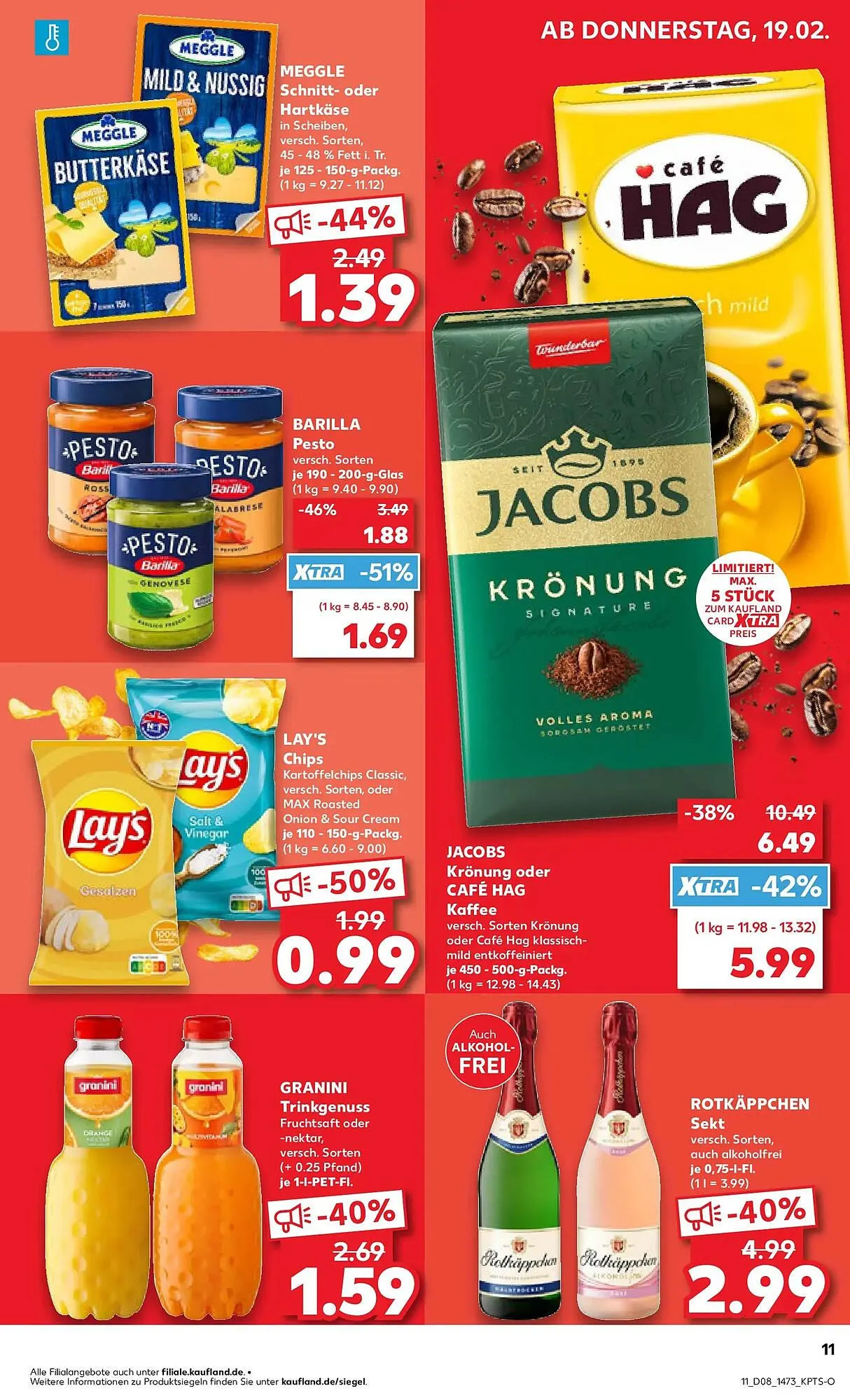 Kaufland Prospekt von 22. Februar bis 25. Februar 2026 - Prospekt seite 11