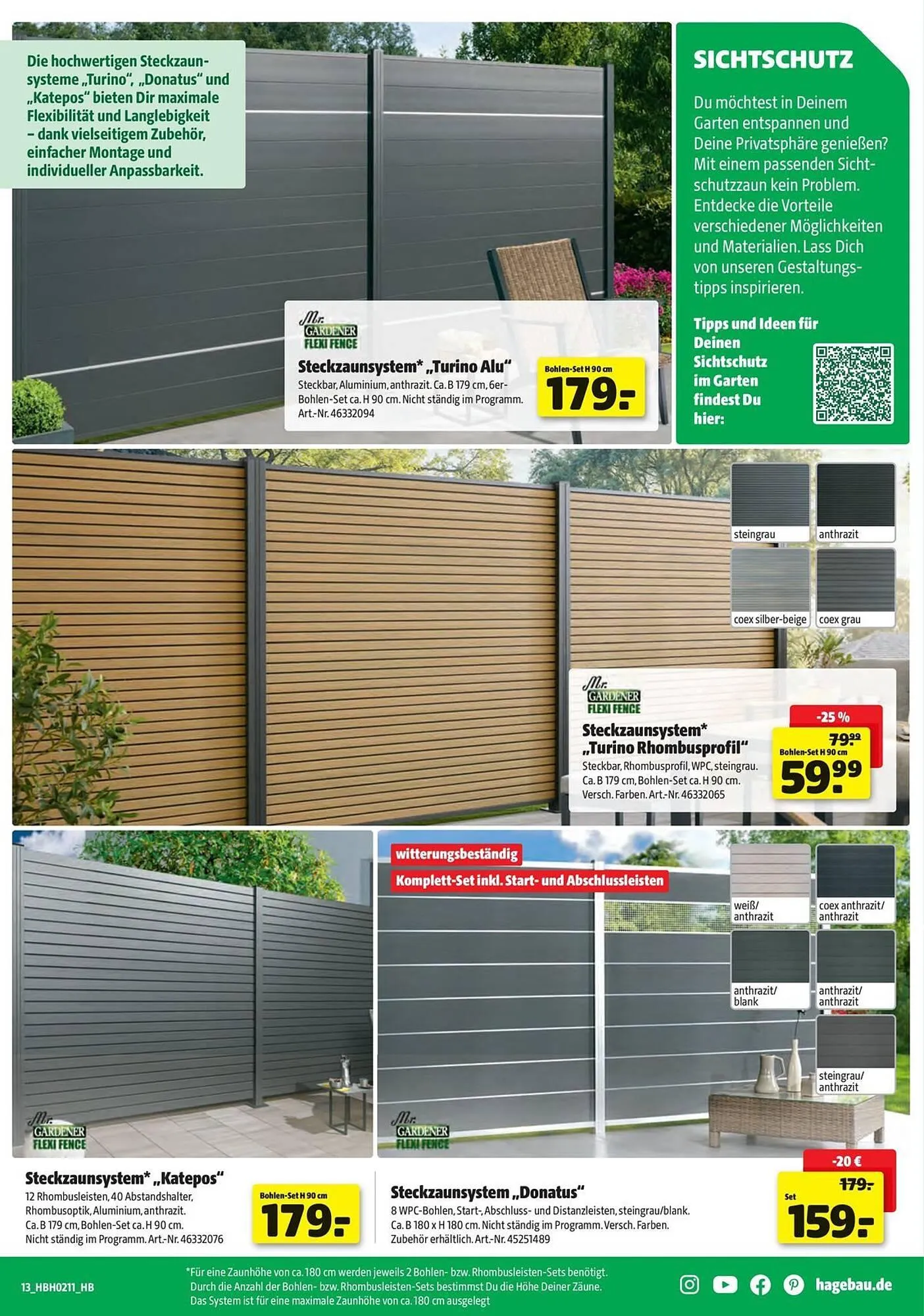 Hagebau Prospekt von 12. März bis 11. April 2026 - Prospekt seite 13