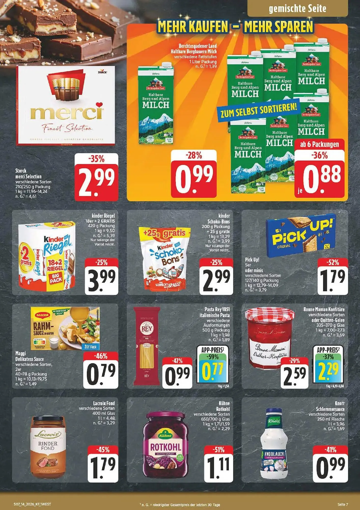 Nah & gut Prospekt von 30. März bis 4. April 2026 - Prospekt seite 7