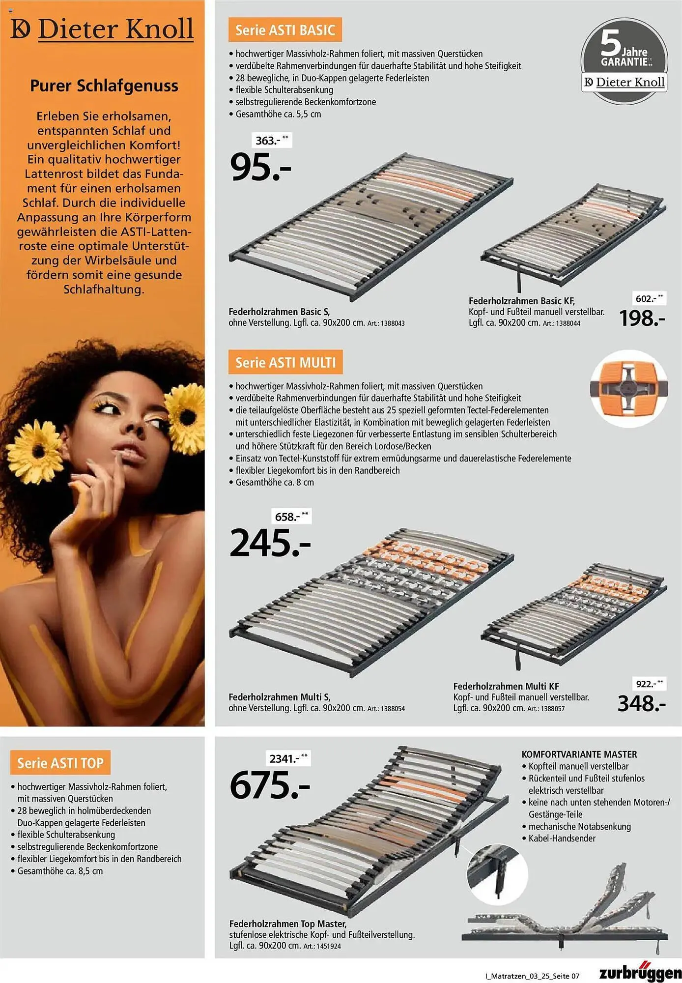 Zurbrüggen Prospekt von 15. November bis 28. Februar 2026 - Prospekt seite 7