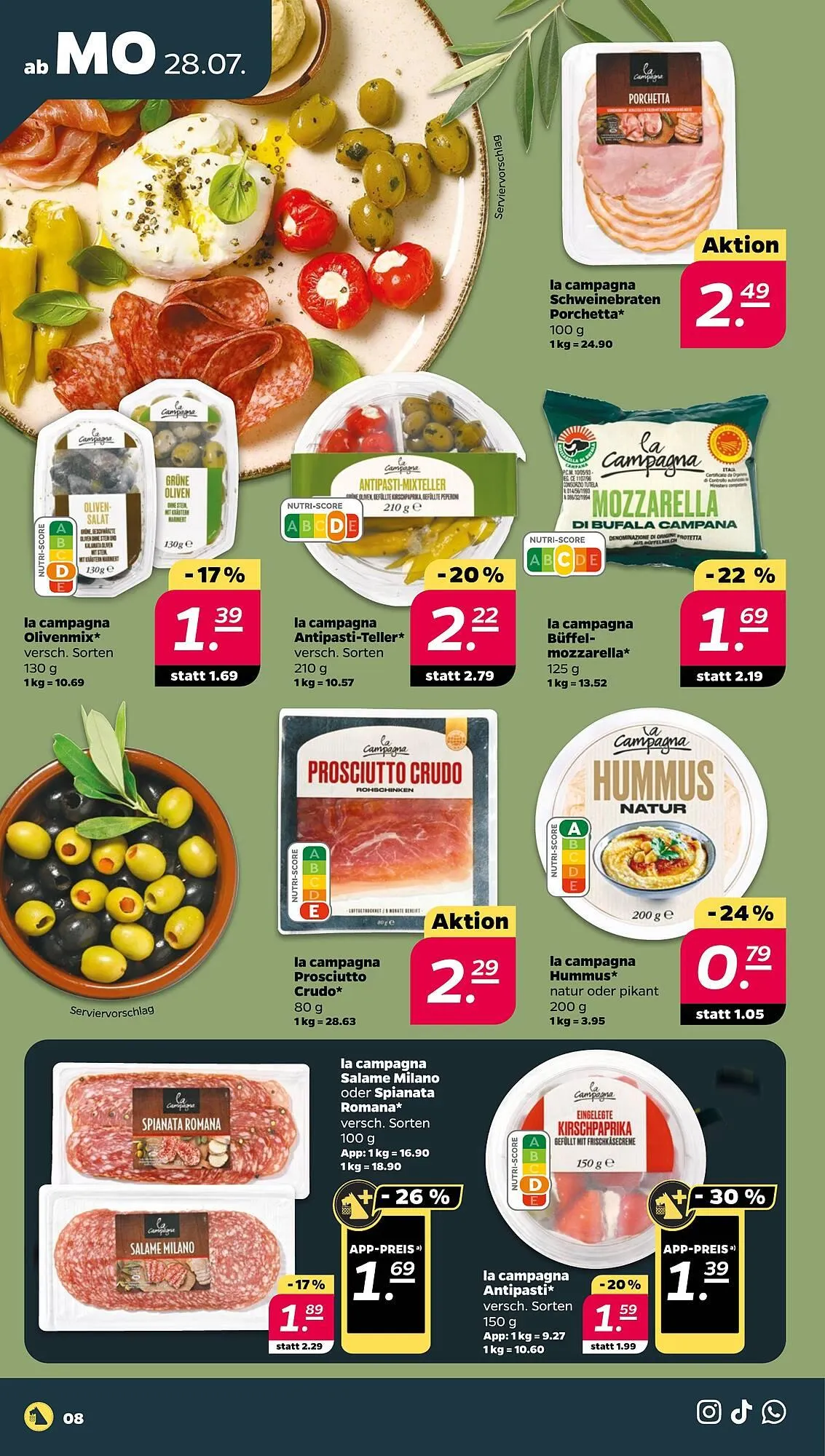 NETTO Prospekt von 28. Juli bis 2. August 2025 - Prospekt seite 8