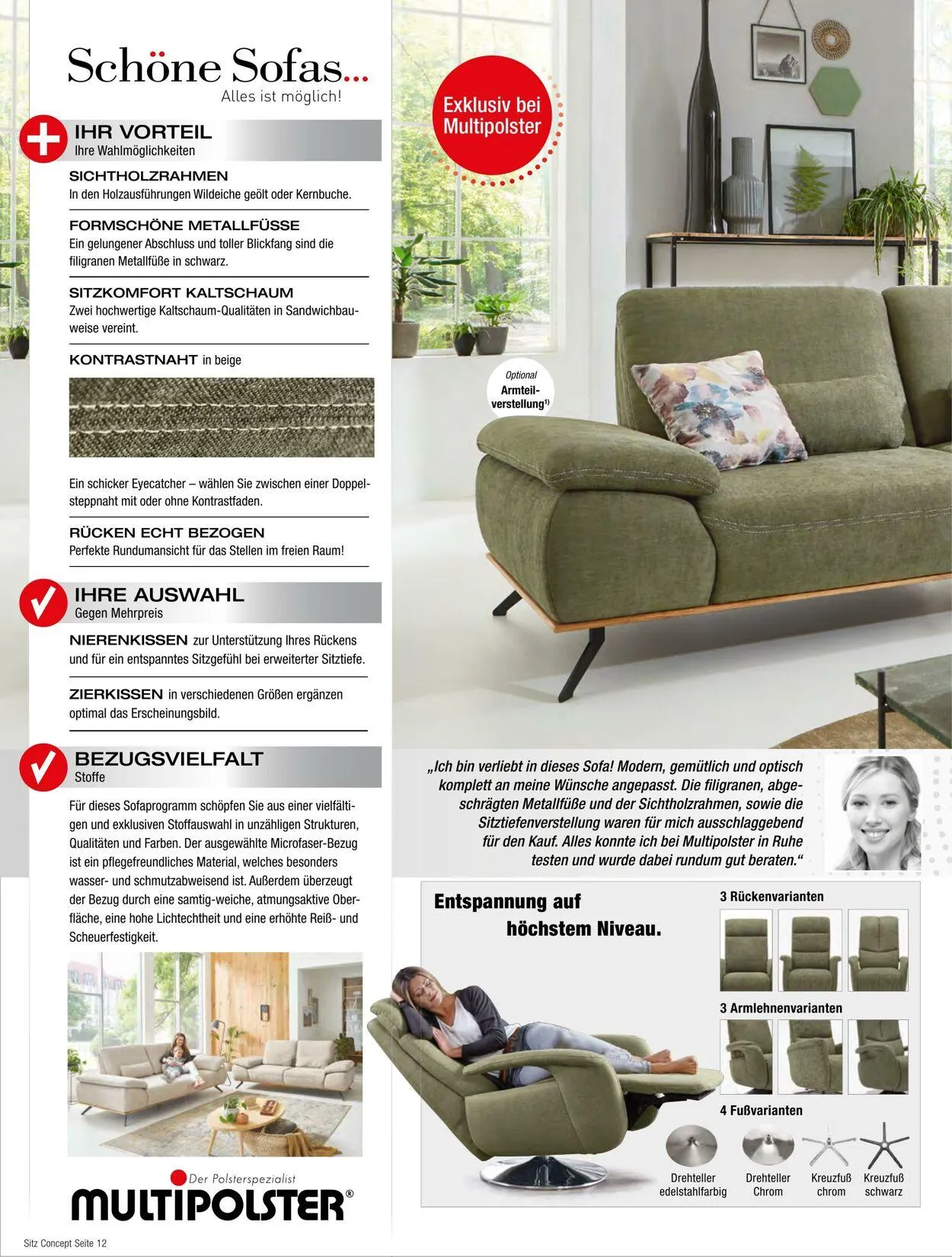 Multipolster Aktueller Prospekt von 2. Juni bis 16. Juni 2025 - Prospekt seite 12