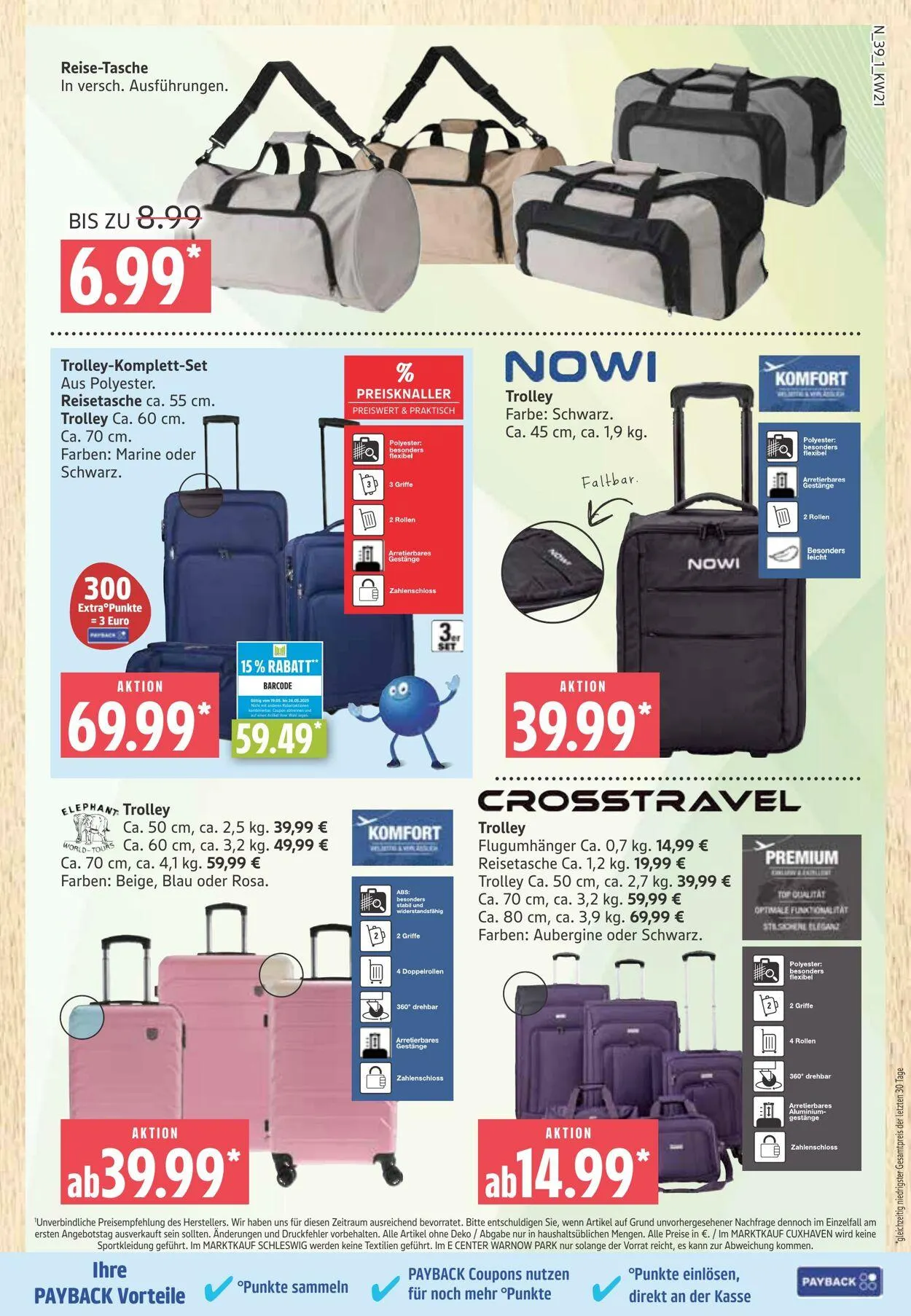 Marktkauf Aktueller Prospekt von 19. Mai bis 24. Mai 2025 - Prospekt seite 39