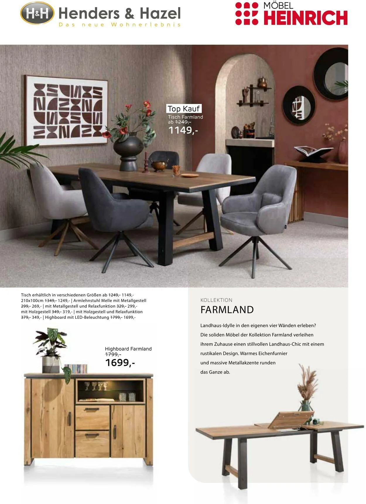 Möbel Heinrich Aktueller Prospekt von 5. Mai bis 29. Juni 2025 - Prospekt seite 4
