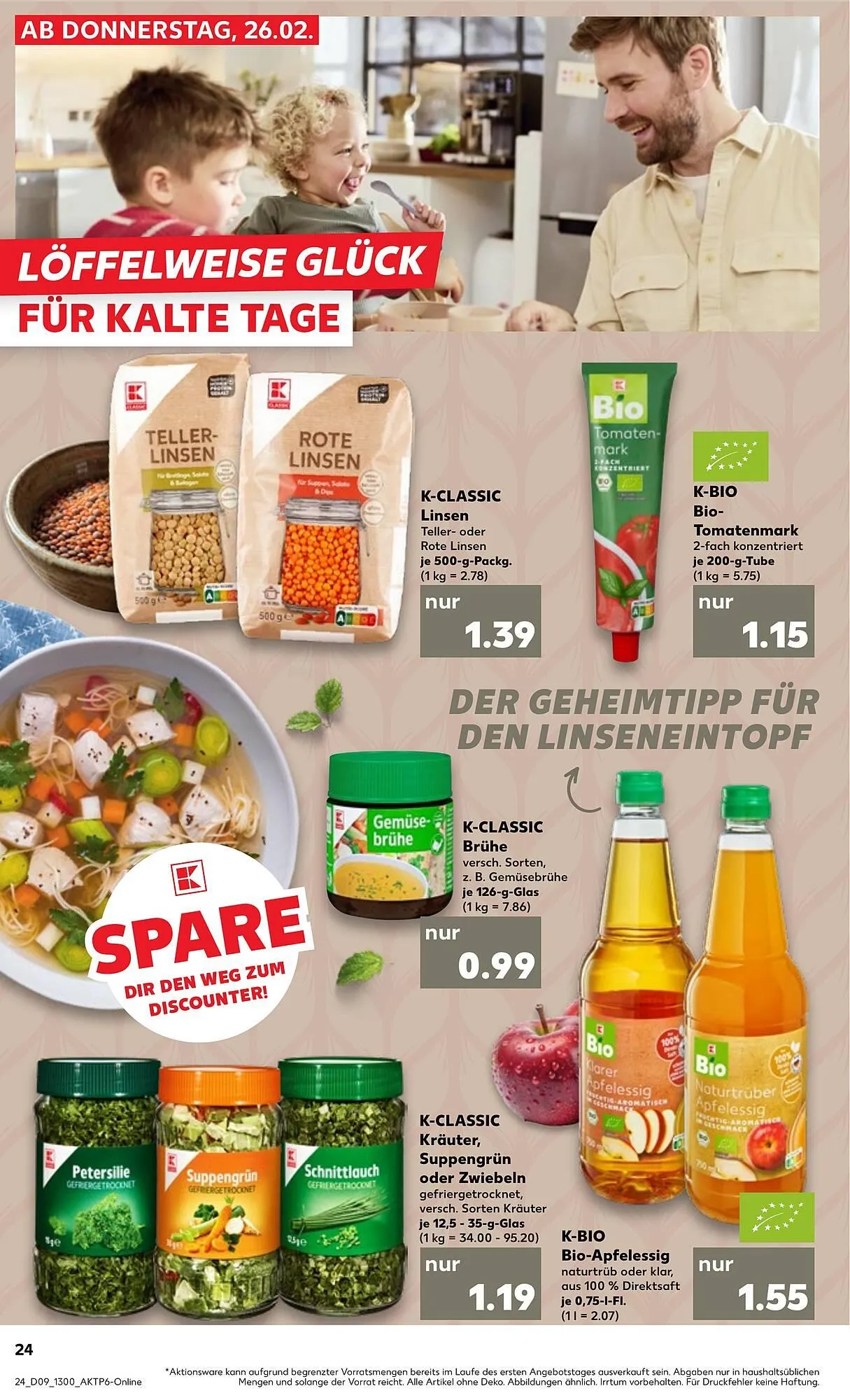 Kaufland Prospekt von 25. Februar bis 3. März 2026 - Prospekt seite 24