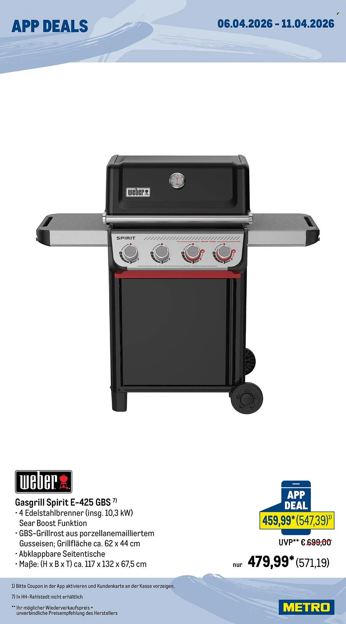 METRO Prospekt von 6. April bis 11. April 2026 - Prospekt seite 3