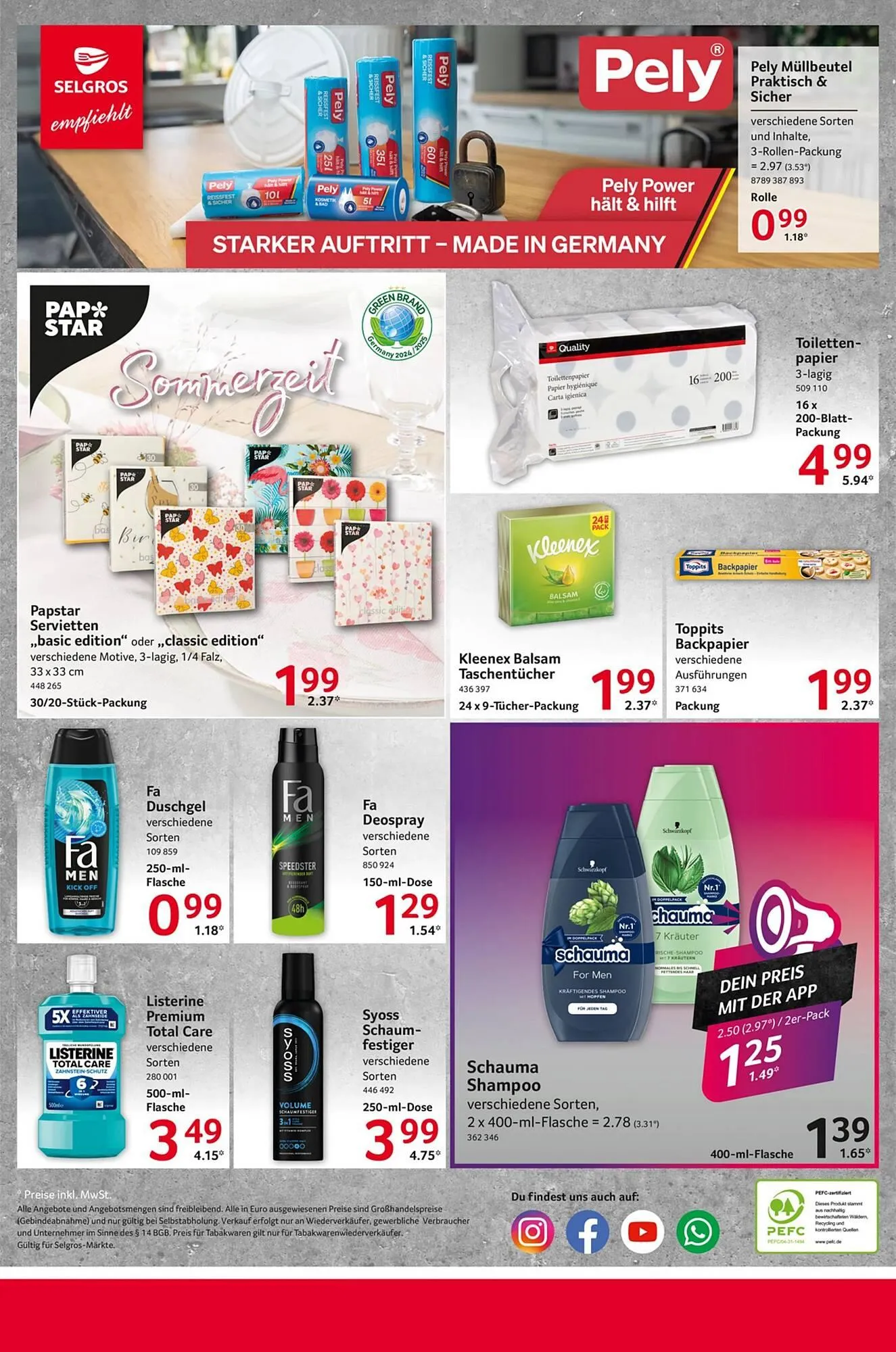 Selgros Prospekt von 24. Juli bis 31. Juli 2025 - Prospekt seite 28
