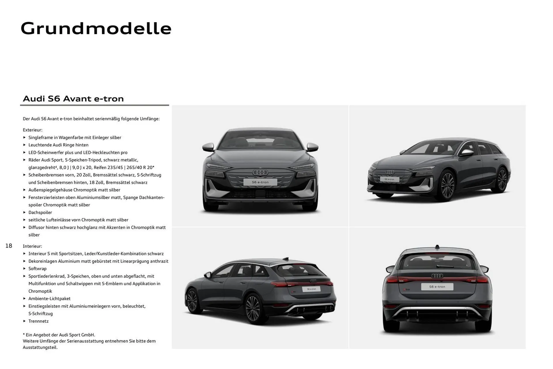 Audi Prospekt von 11. August bis 11. August 2026 - Prospekt seite 18