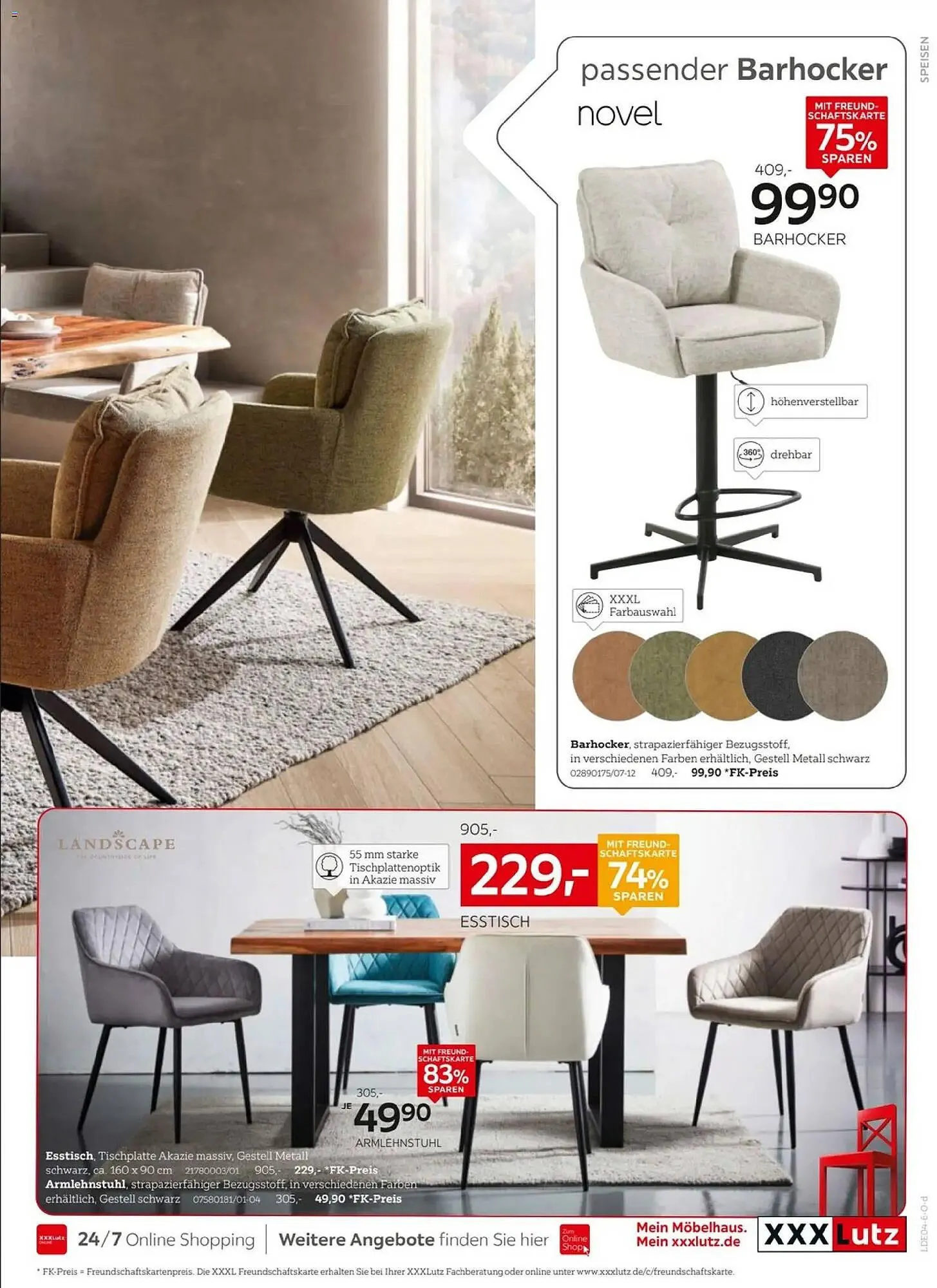 XXXLutz Prospekt von 11. April bis 2. Mai 2026 - Prospekt seite 25