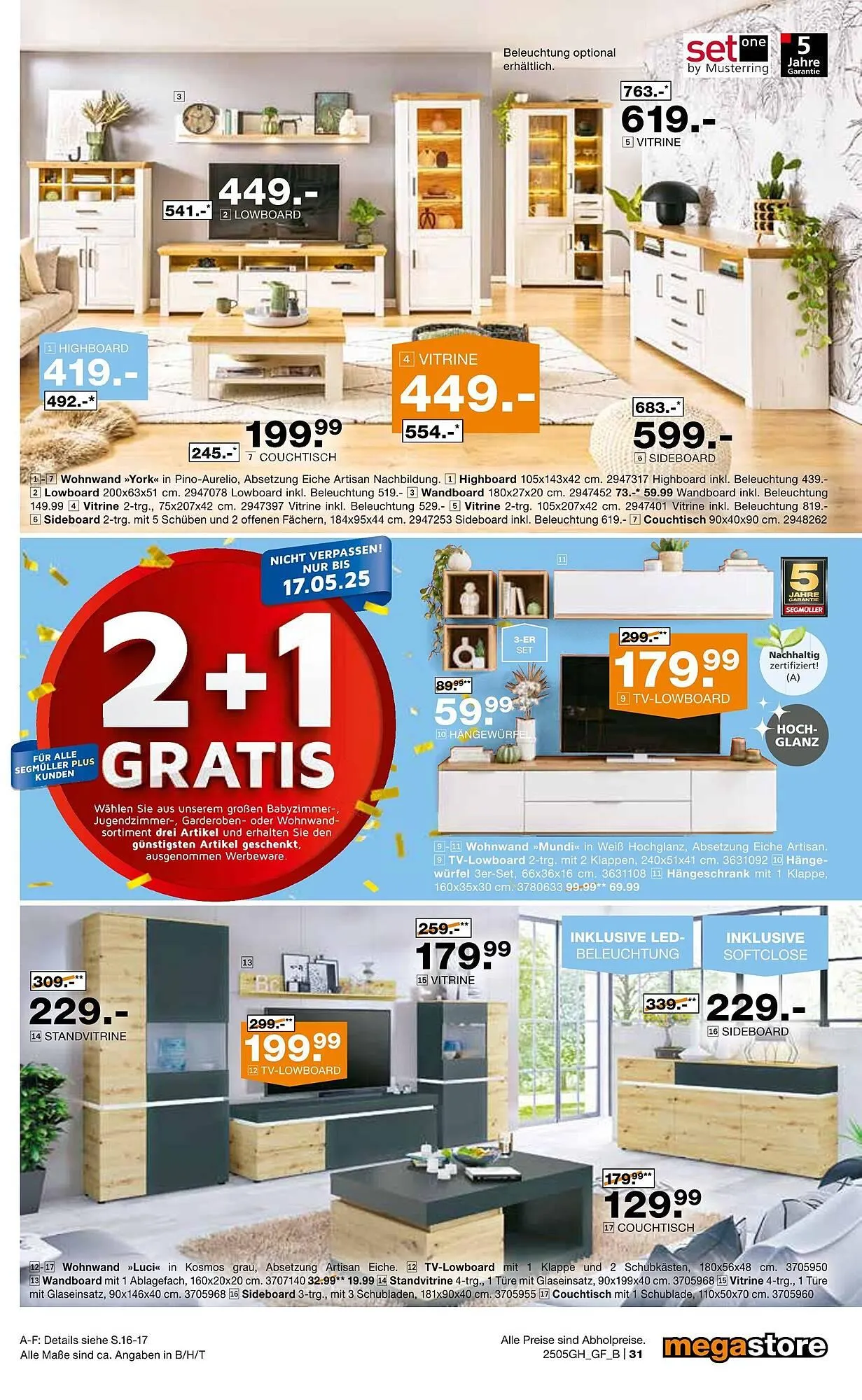 Segmüller Prospekt von 19. April bis 10. Mai 2025 - Prospekt seite 47