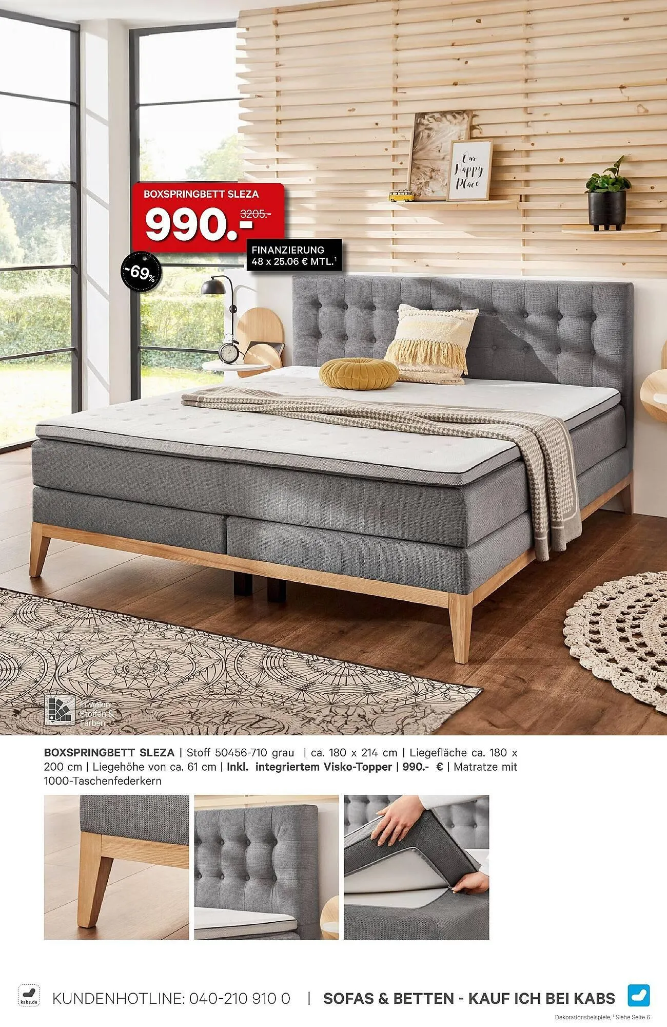 Kabs Polsterwelt Prospekt von 27. Februar bis 25. März 2026 - Prospekt seite 59