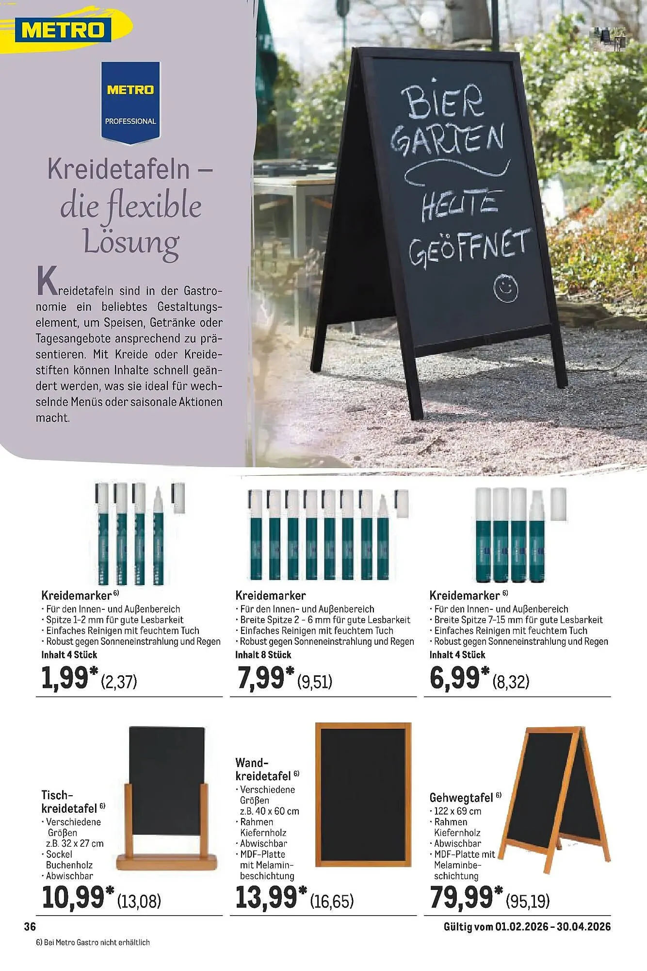 METRO Prospekt von 8. Februar bis 14. Februar 2026 - Prospekt seite 36