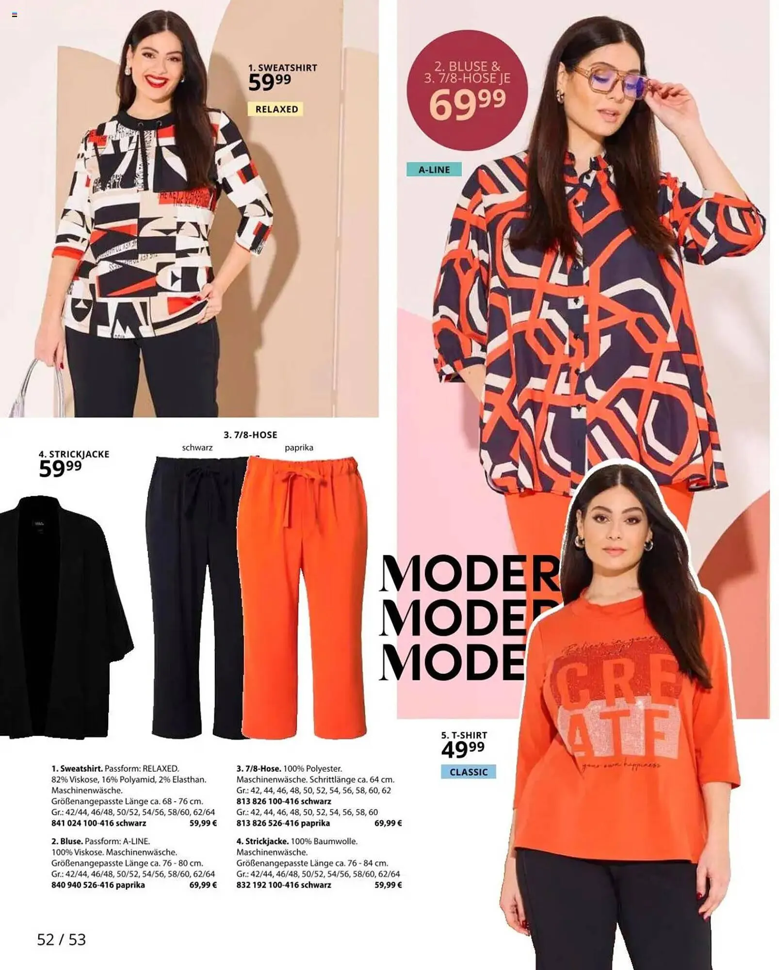 Ulla Popken Prospekt von 1. August bis 31. August 2025 - Prospekt seite 52