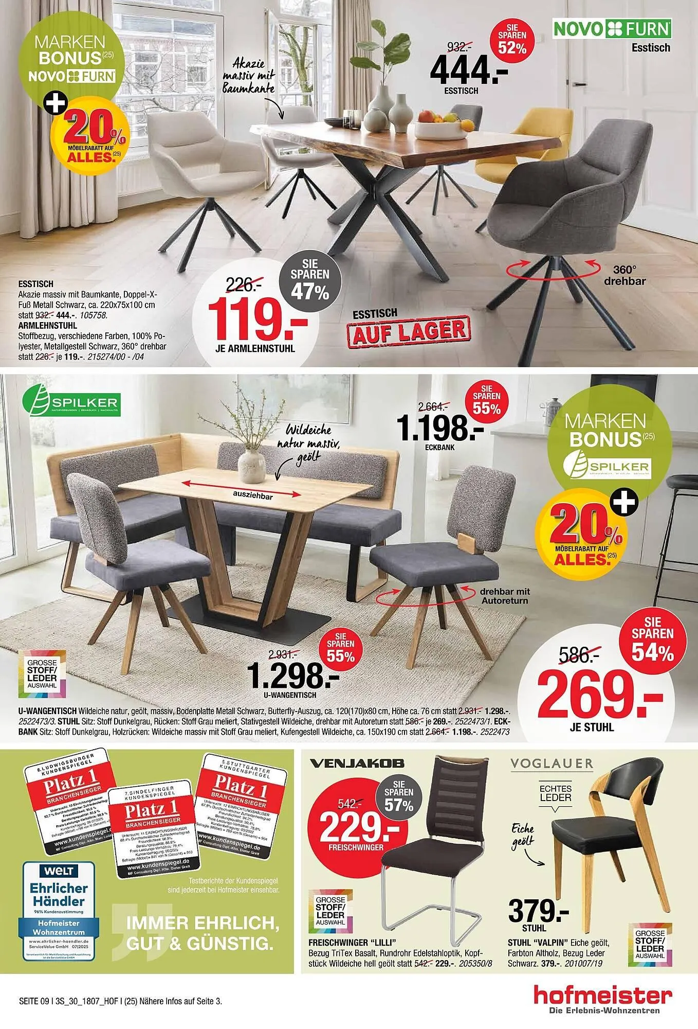 Hofmeister Prospekt von 8. April bis 5. Mai 2026 - Prospekt seite 9