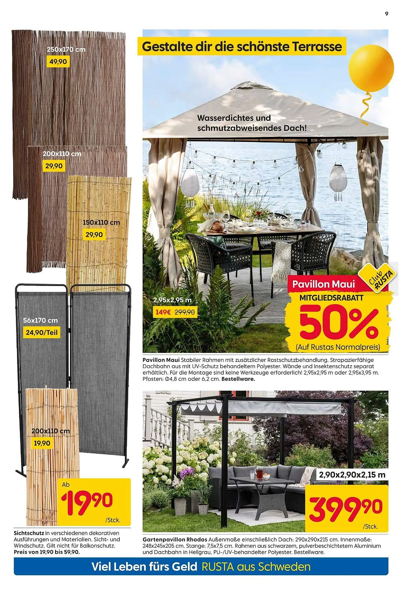 Rusta Prospekt von 25. April bis 1. Mai 2026 - Prospekt seite 9