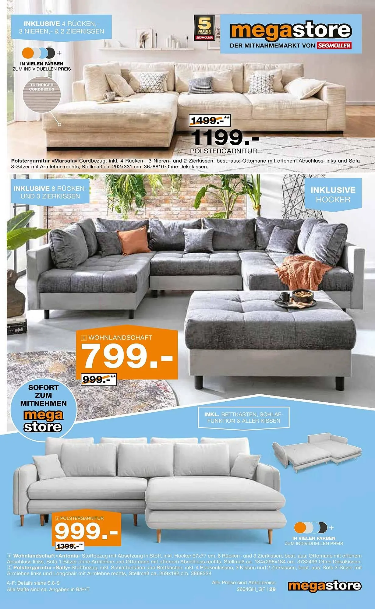 Segmüller Prospekt von 4. April bis 25. April 2026 - Prospekt seite 45