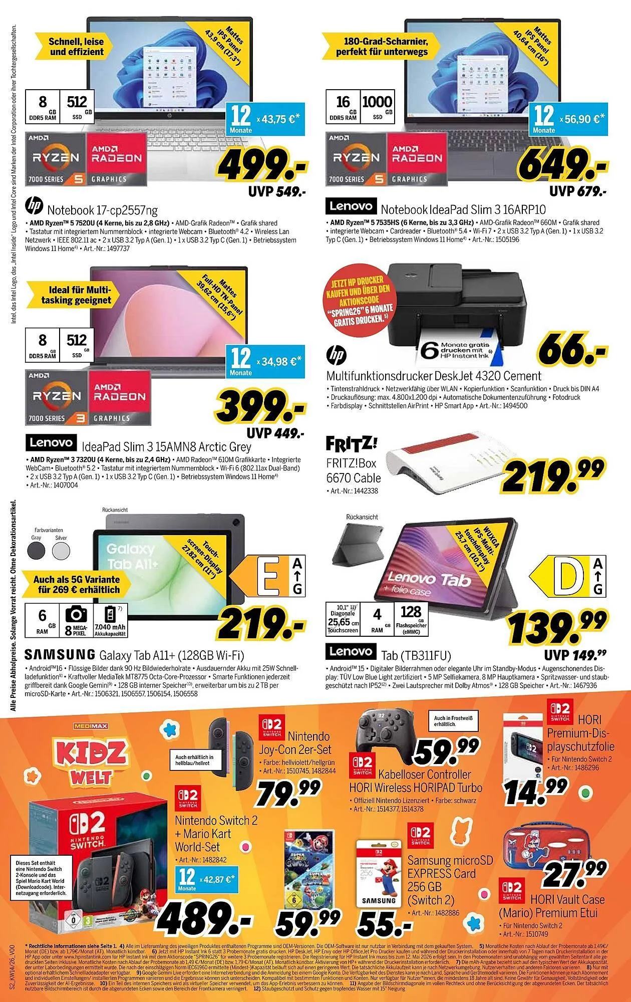 MEDIMAX Prospekt von 27. März bis 3. April 2026 - Prospekt seite 2