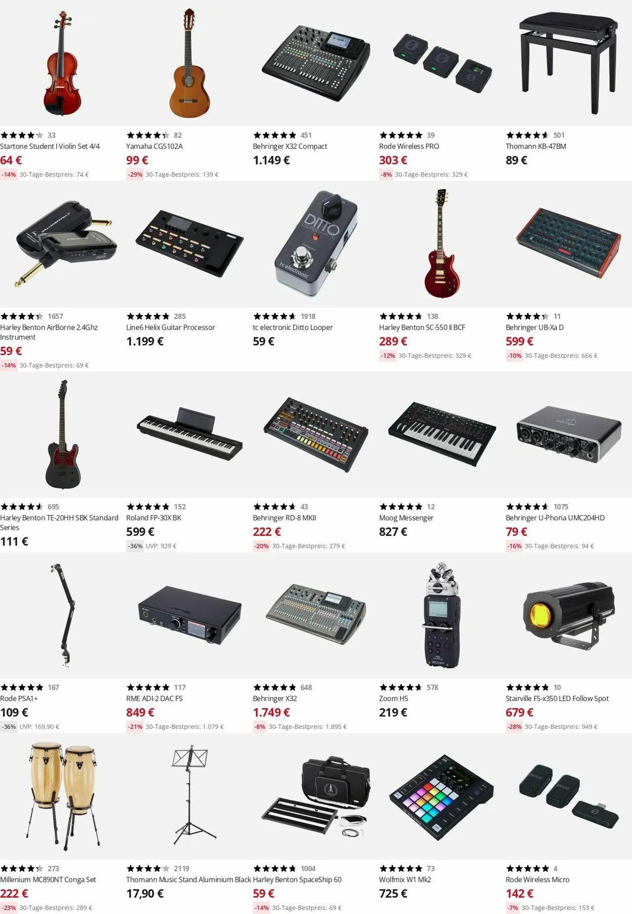 Thomann Aktueller Prospekt von 21. Juli bis 30. Juli 2025 - Prospekt seite 6