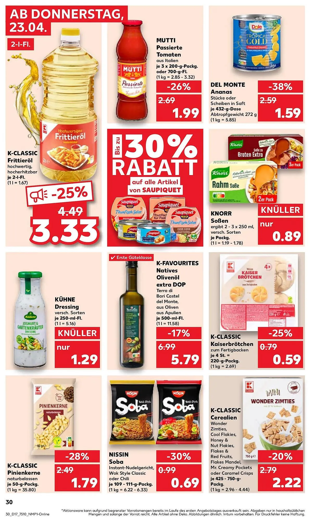 Kaufland Prospekt von 19. April bis 22. April 2026 - Prospekt seite 42