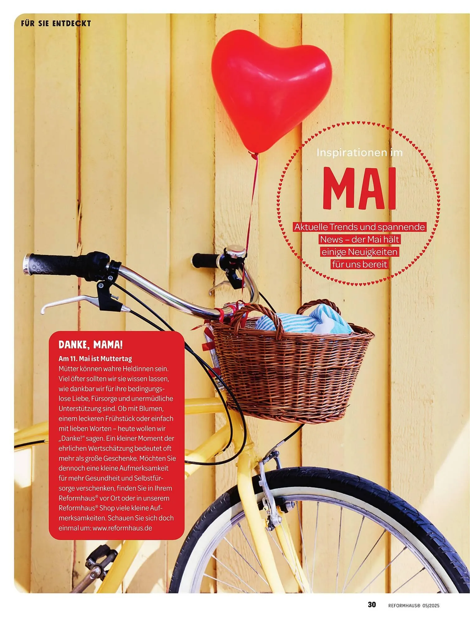 Reformhaus Prospekt von 1. Mai bis 31. Mai 2025 - Prospekt seite 30