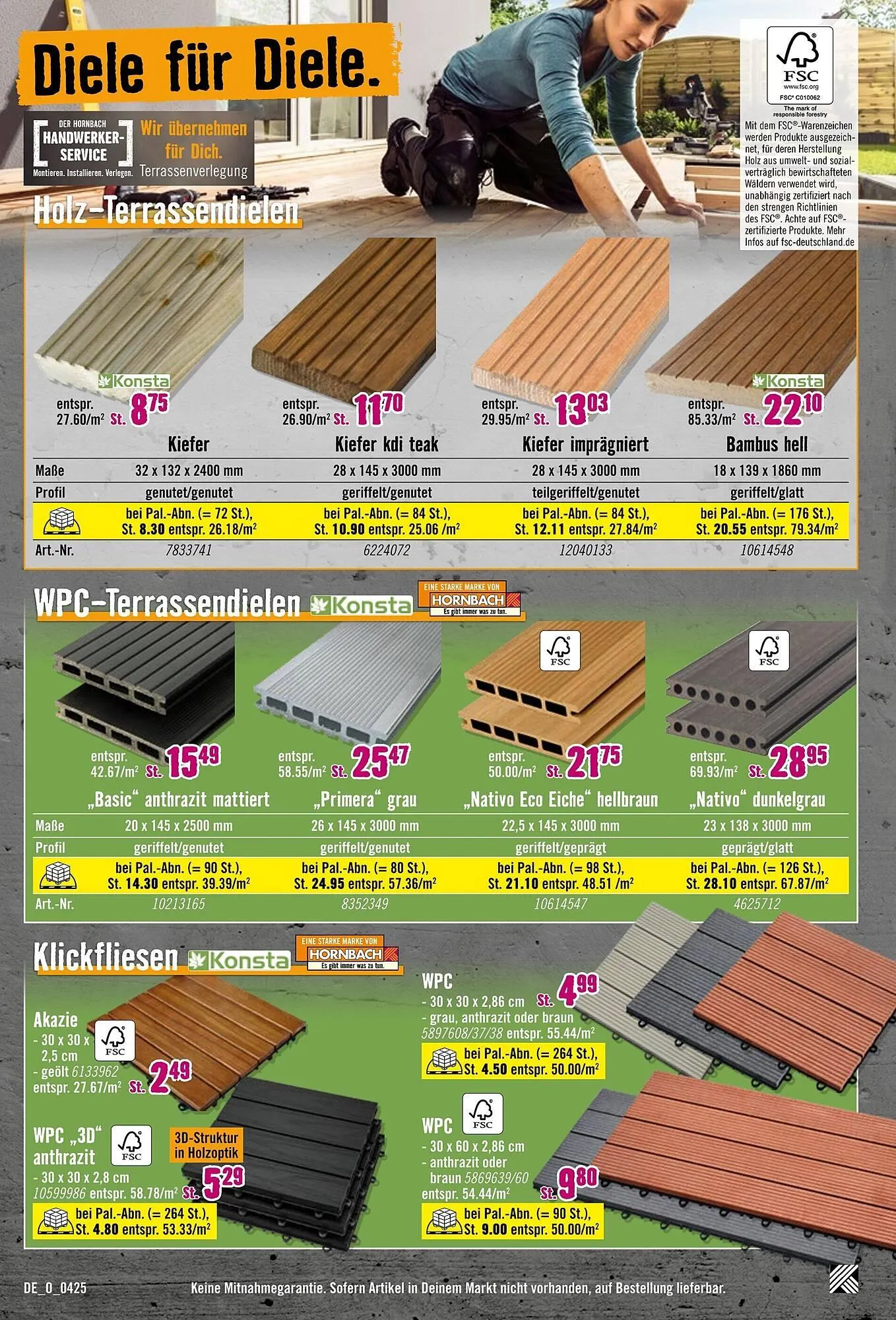 Hornbach Prospekt von 9. April bis 6. Mai 2025 - Prospekt seite 11