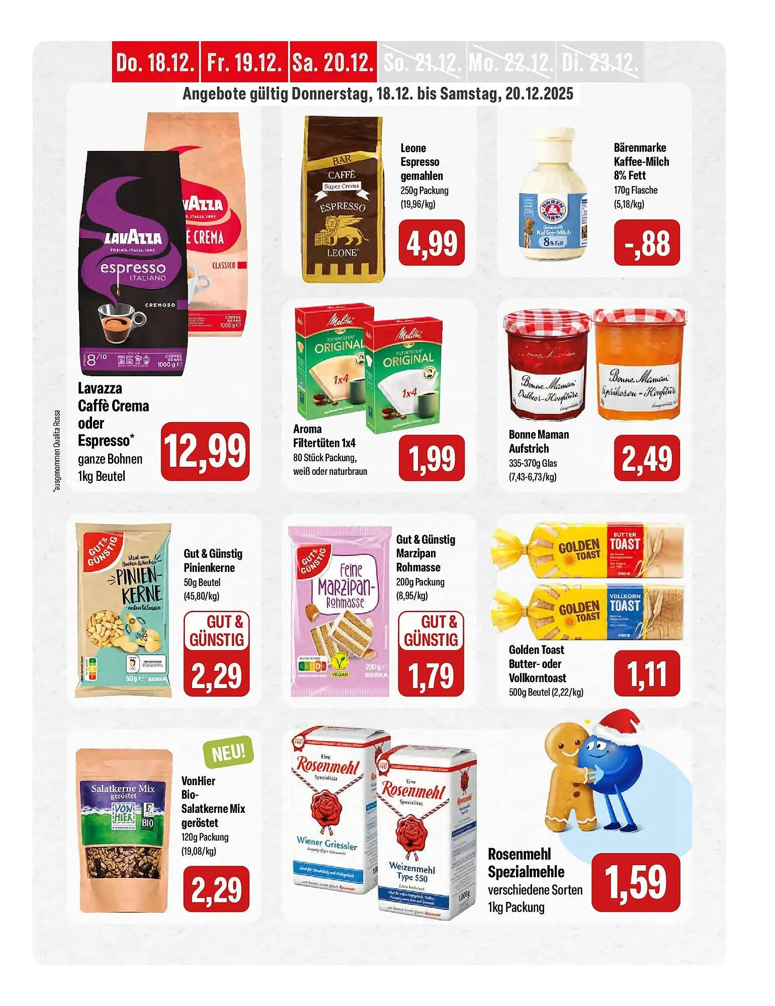 Feneberg Prospekt von 17. Dezember bis 20. Dezember 2025 - Prospekt seite 11