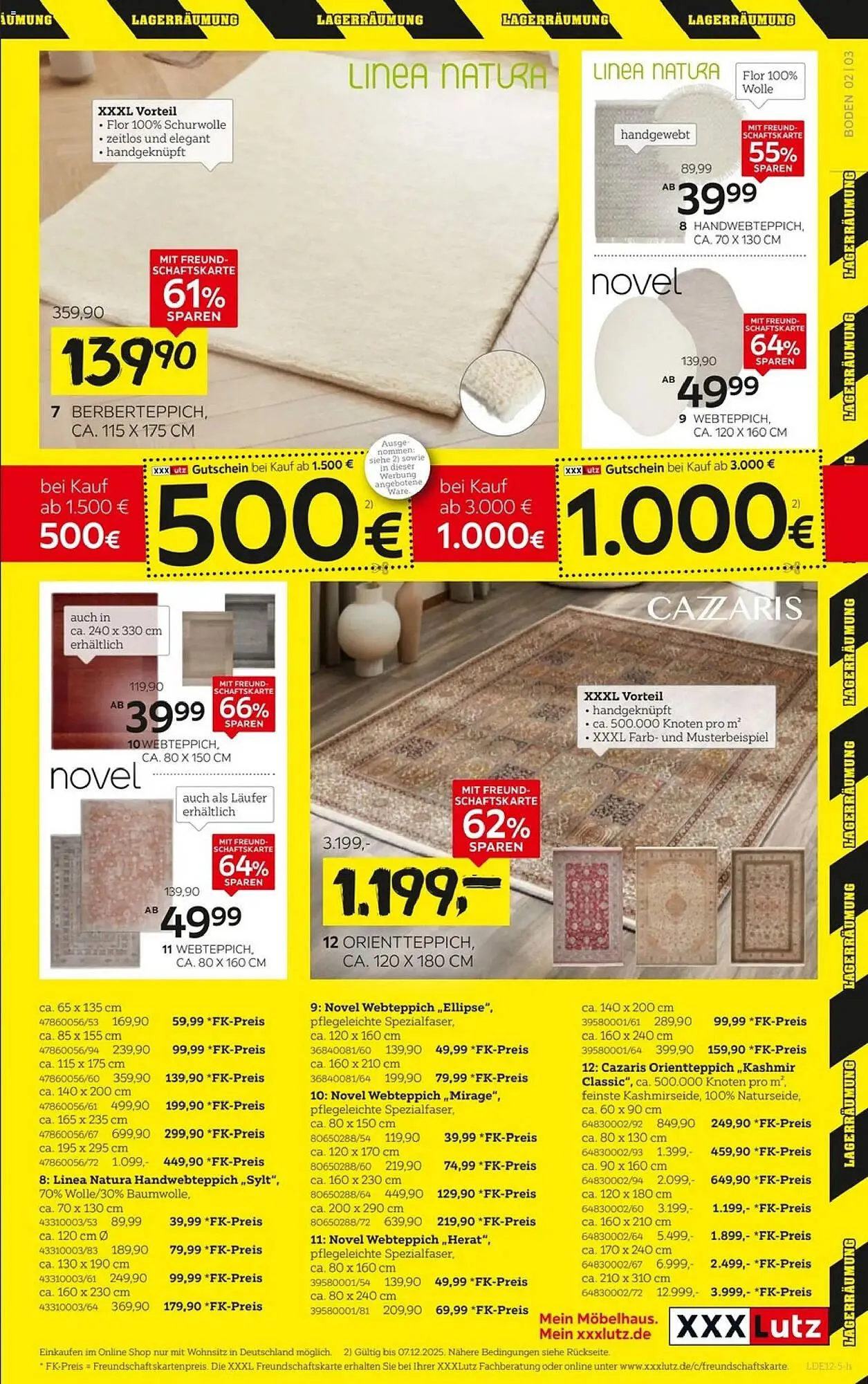 XXXLutz Prospekt von 23. November bis 7. Dezember 2025 - Prospekt seite 3