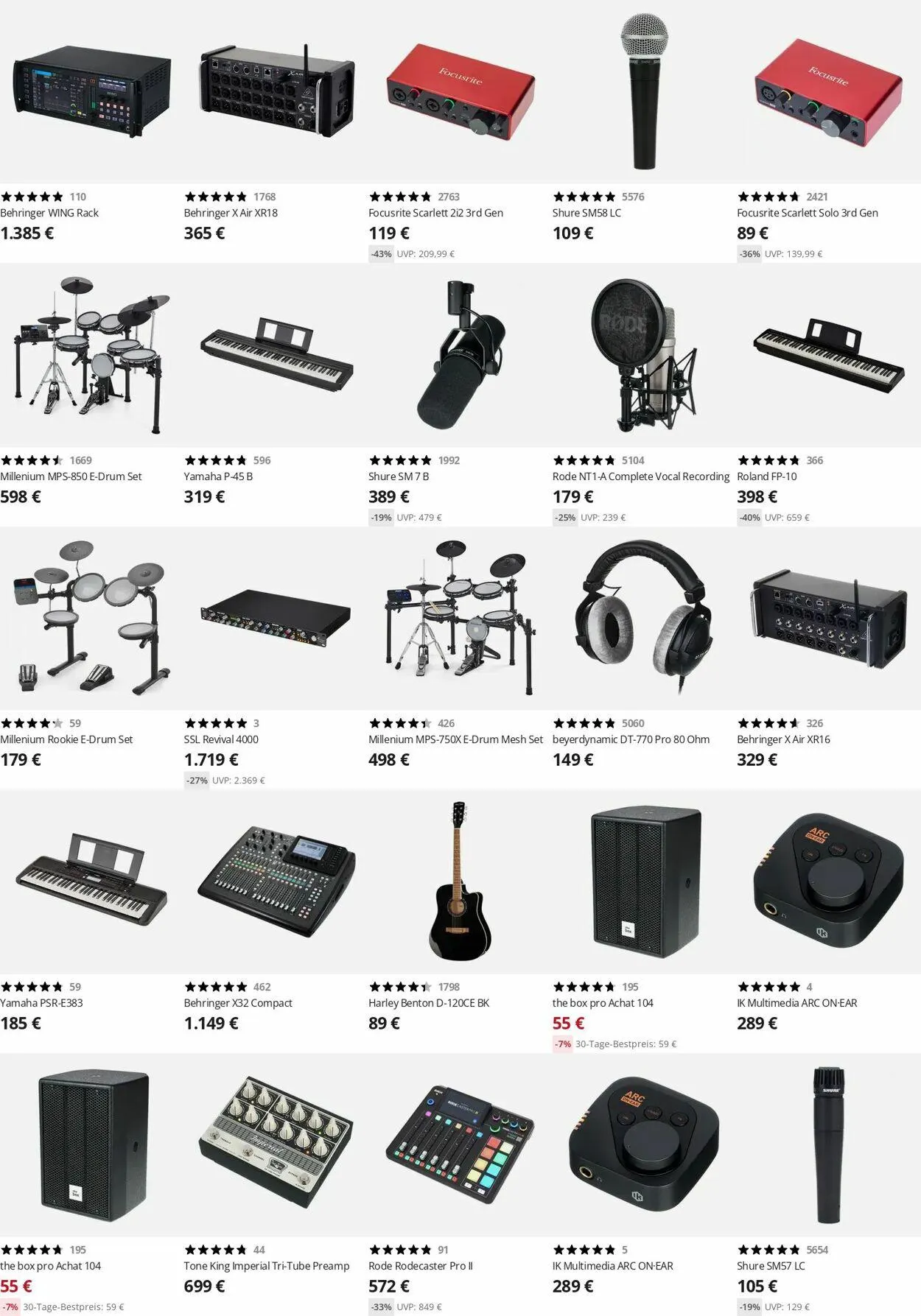 Thomann Aktueller Prospekt von 3. November bis 12. November 2025 - Prospekt seite 5