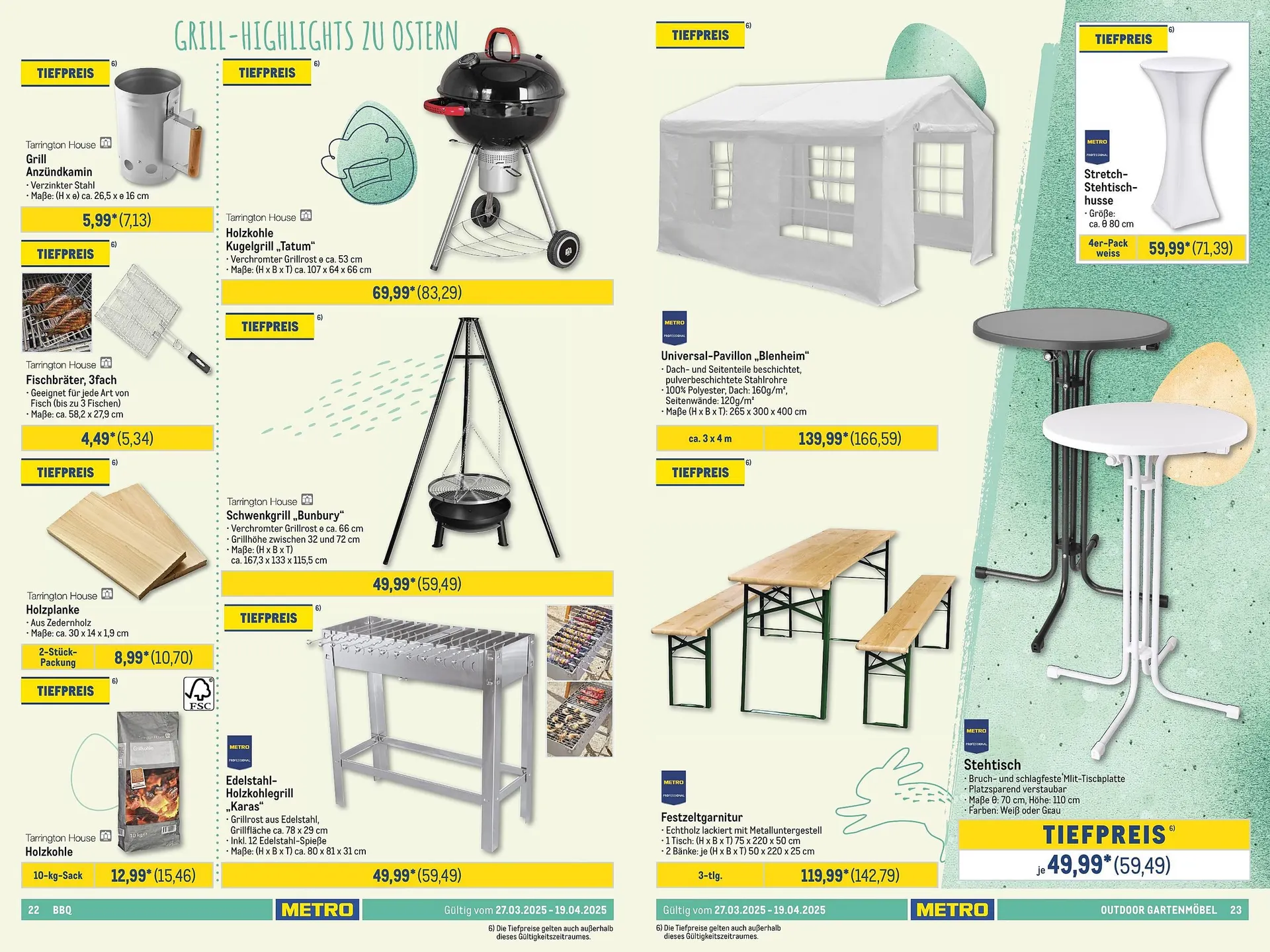 METRO Prospekt von 27. März bis 29. April 2025 - Prospekt seite 12