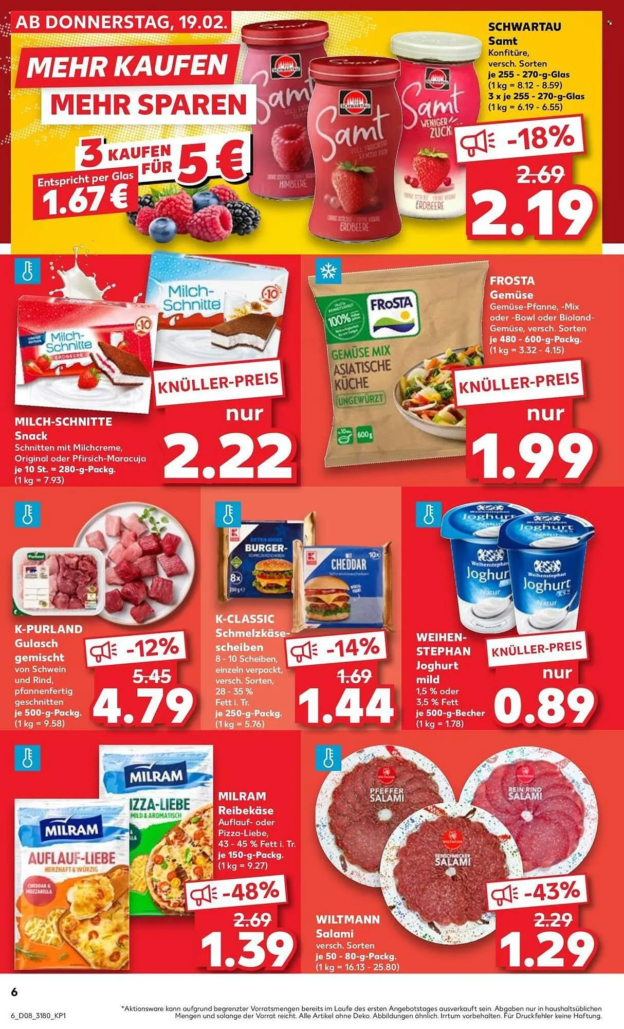 Kaufland Prospekt von 19. Februar bis 25. Februar 2026 - Prospekt seite 6