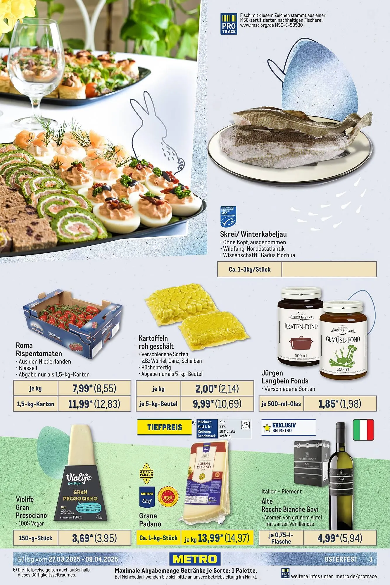 METRO Prospekt von 27. März bis 9. April 2025 - Prospekt seite 3