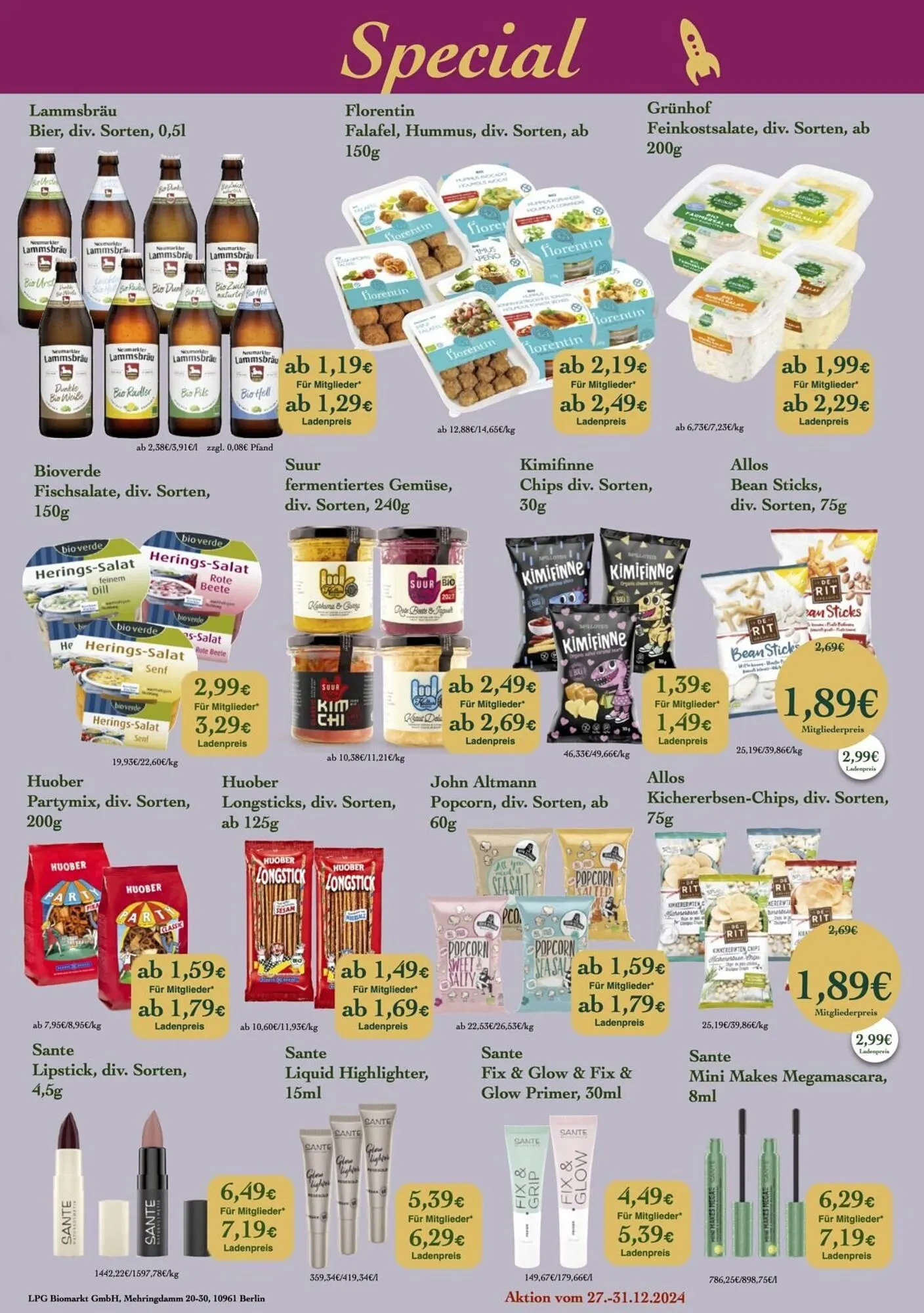 LPG Biomarkt Prospekt von 27. Dezember bis 31. Dezember 2025 - Prospekt seite 4