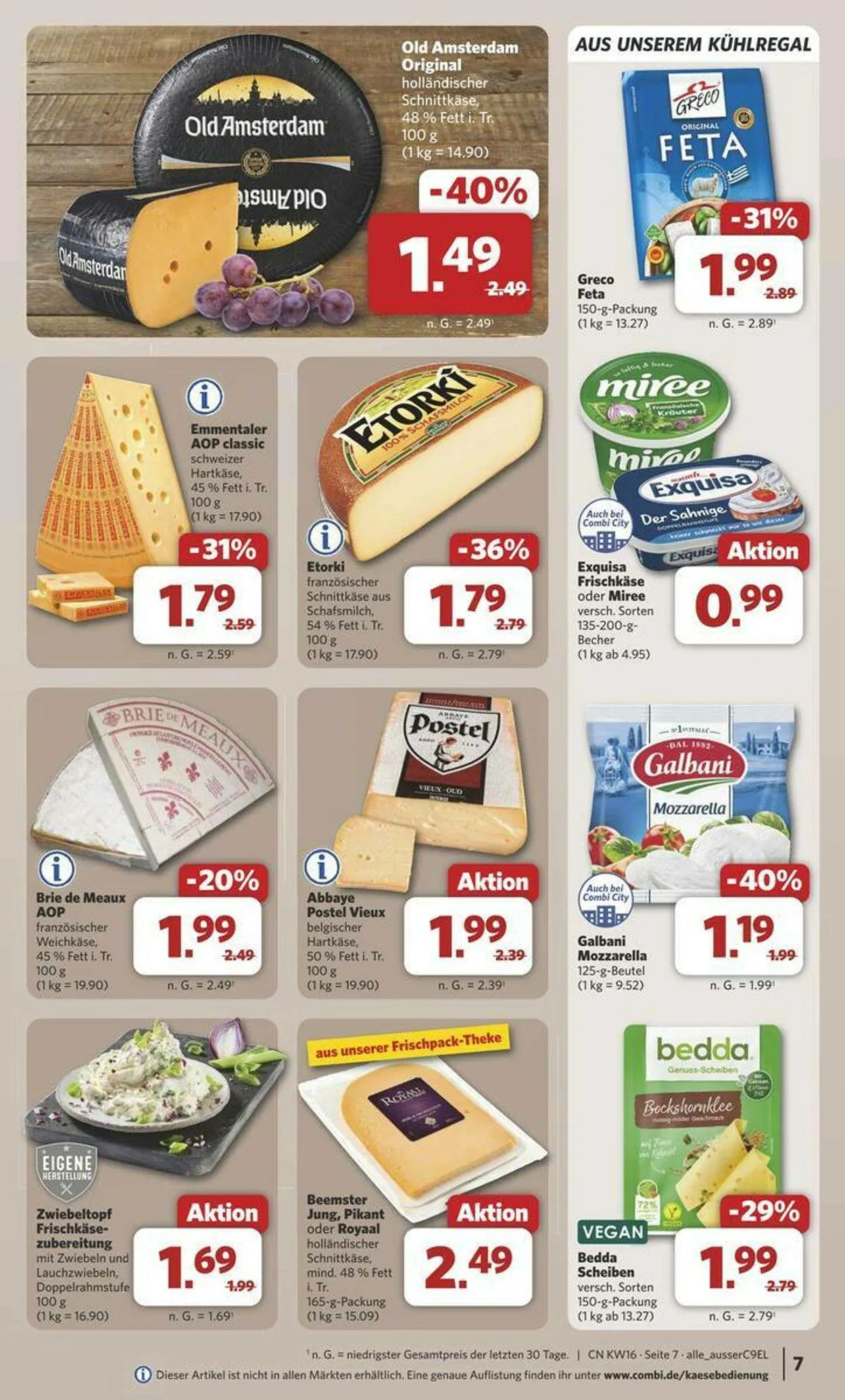 Combi von 14. April bis 19. April 2025 - Prospekt seite 7