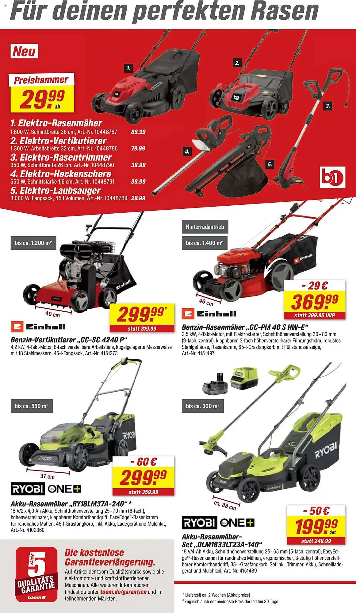 Toom Baumarkt Prospekt von 21. März bis 27. März 2026 - Prospekt seite 8