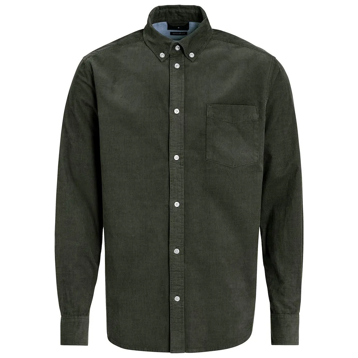 Herren Cordhemd in Regular Fit