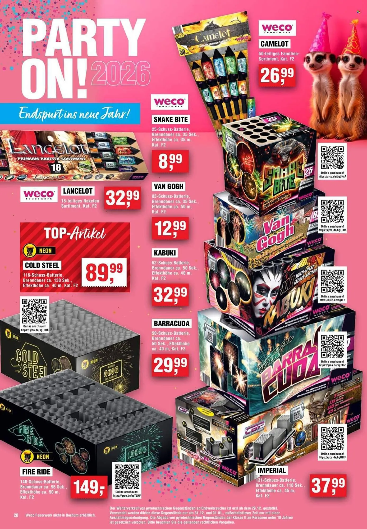 Handelshof Prospekt von 27. Dezember bis 31. Dezember 2025 - Prospekt seite 20