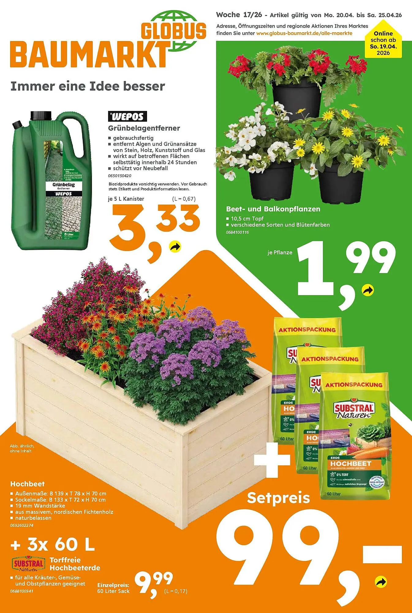 Globus Baumarkt Prospekt - 1