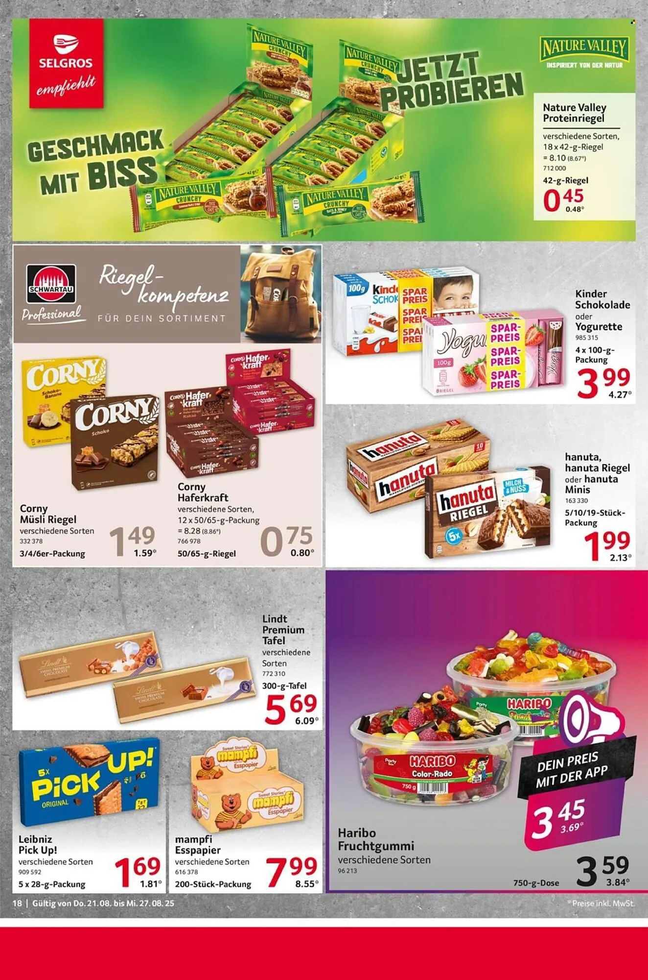 Selgros Prospekt von 21. August bis 27. August 2025 - Prospekt seite 18