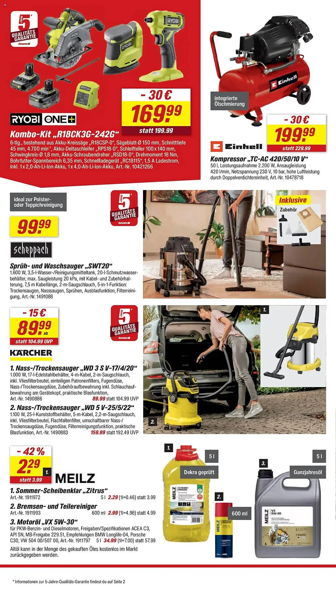 Toom Baumarkt Prospekt von 28. März bis 3. April 2026 - Prospekt seite 20