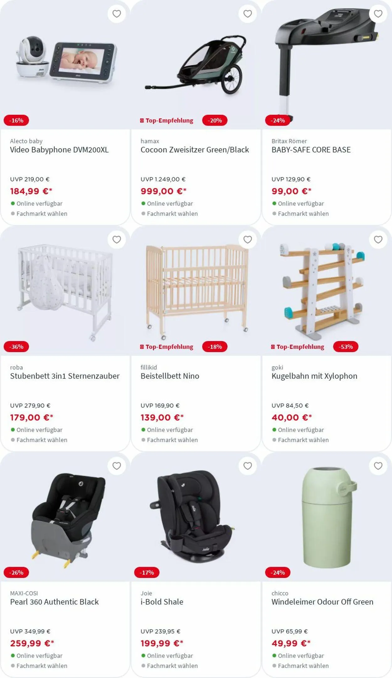 BabyOne Aktueller Prospekt von 7. April bis 13. April 2025 - Prospekt seite 21